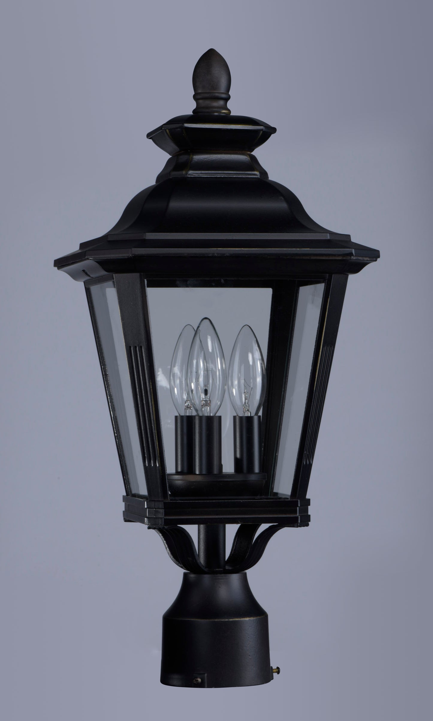 Knoxville 3-Light Outdoor Post Bronze by Maxim Lighting