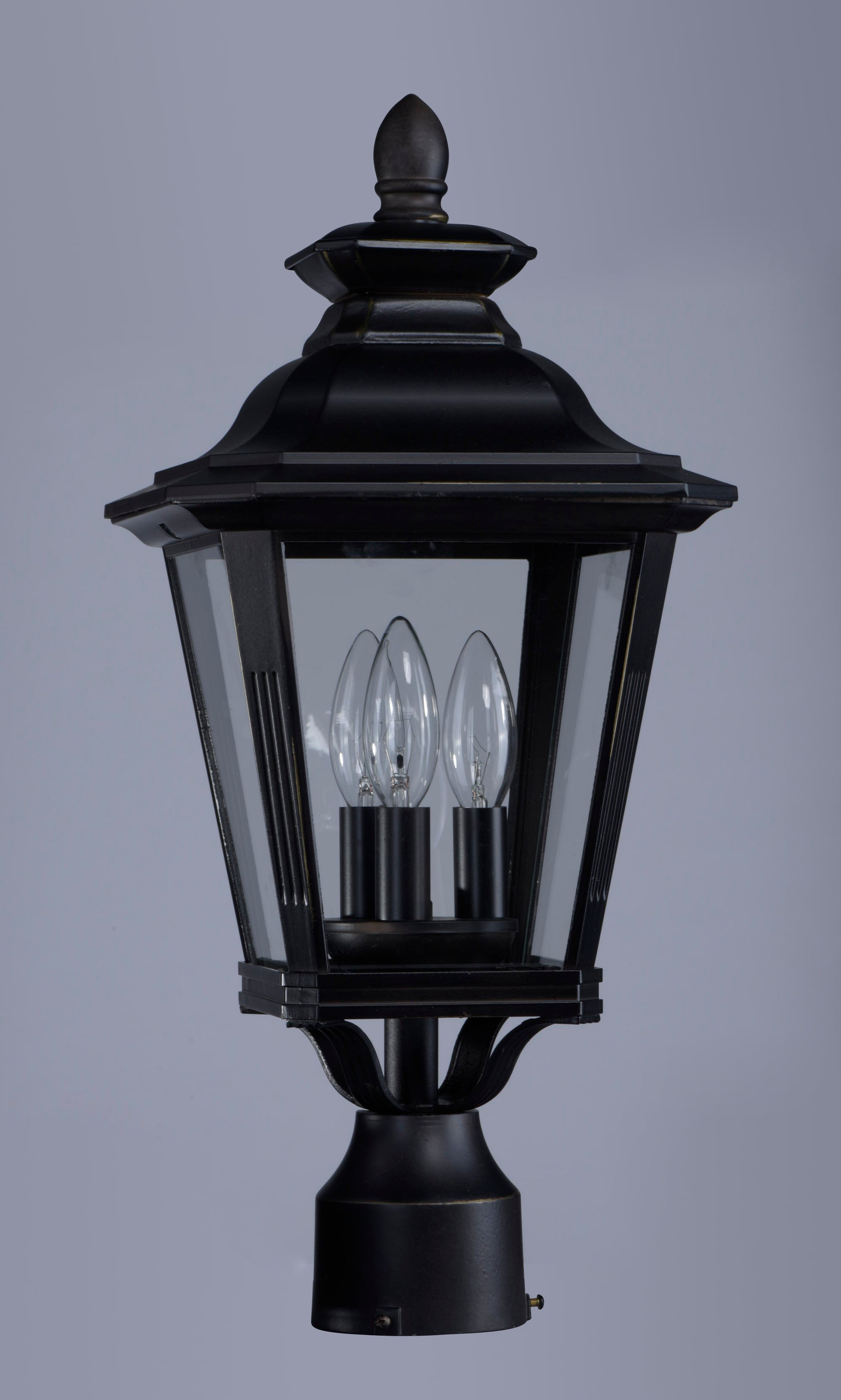 Knoxville 3-Light Outdoor Post Bronze by Maxim Lighting