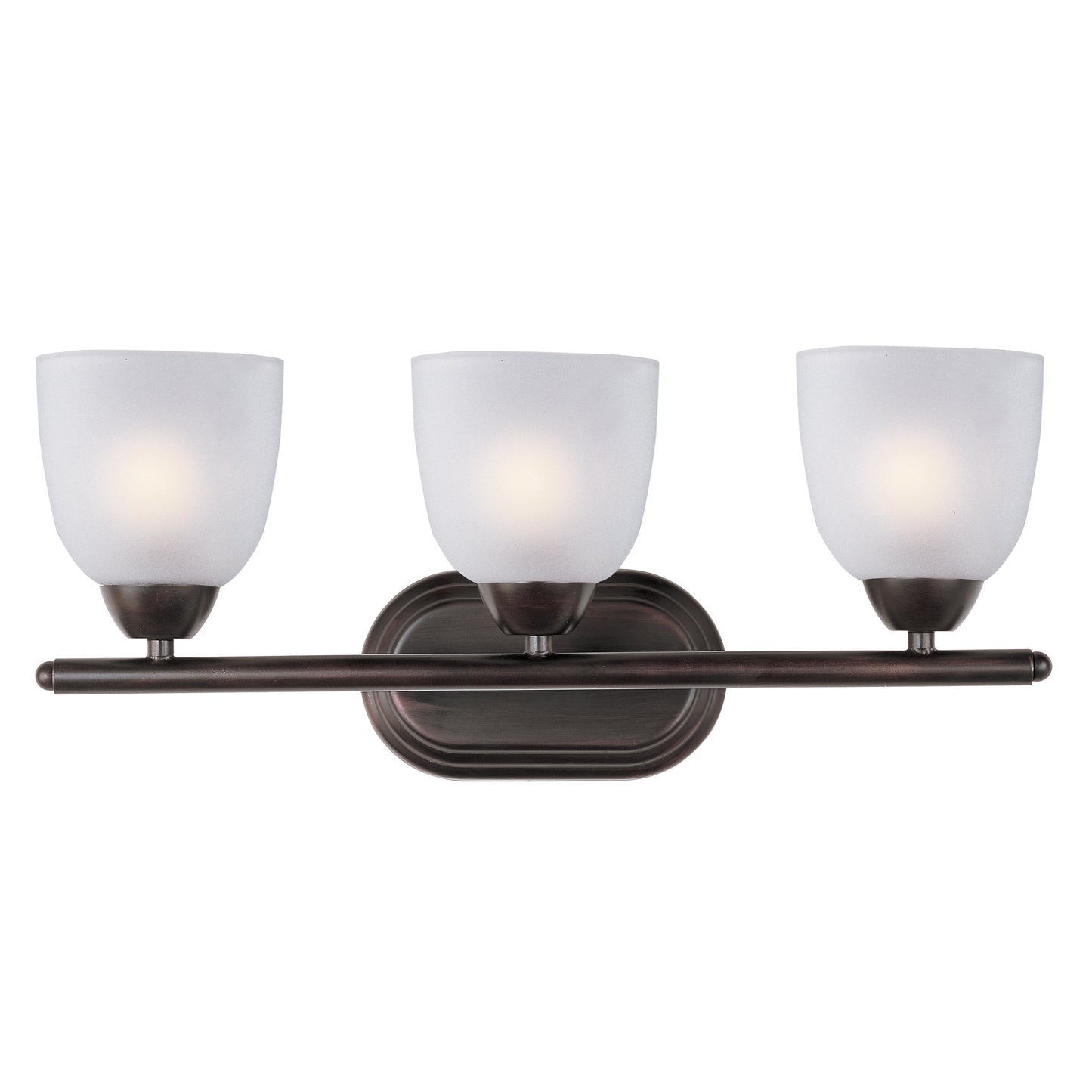 Axis 3-Light Bath Vanity Oil Rubbed Bronze by Maxim Lighting