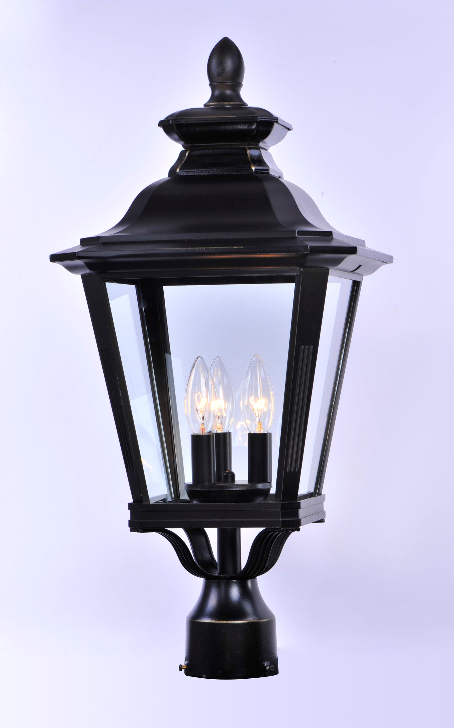 Knoxville 3-Light Outdoor Post Bronze by Maxim Lighting