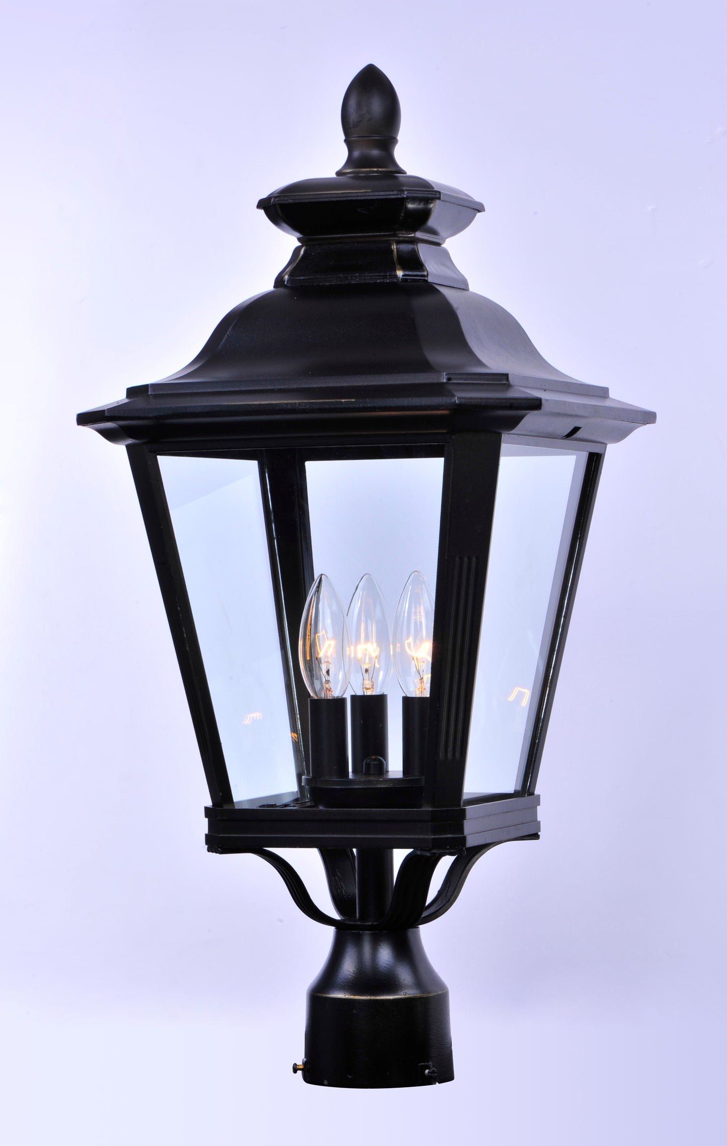 Knoxville 3-Light Outdoor Post Bronze by Maxim Lighting