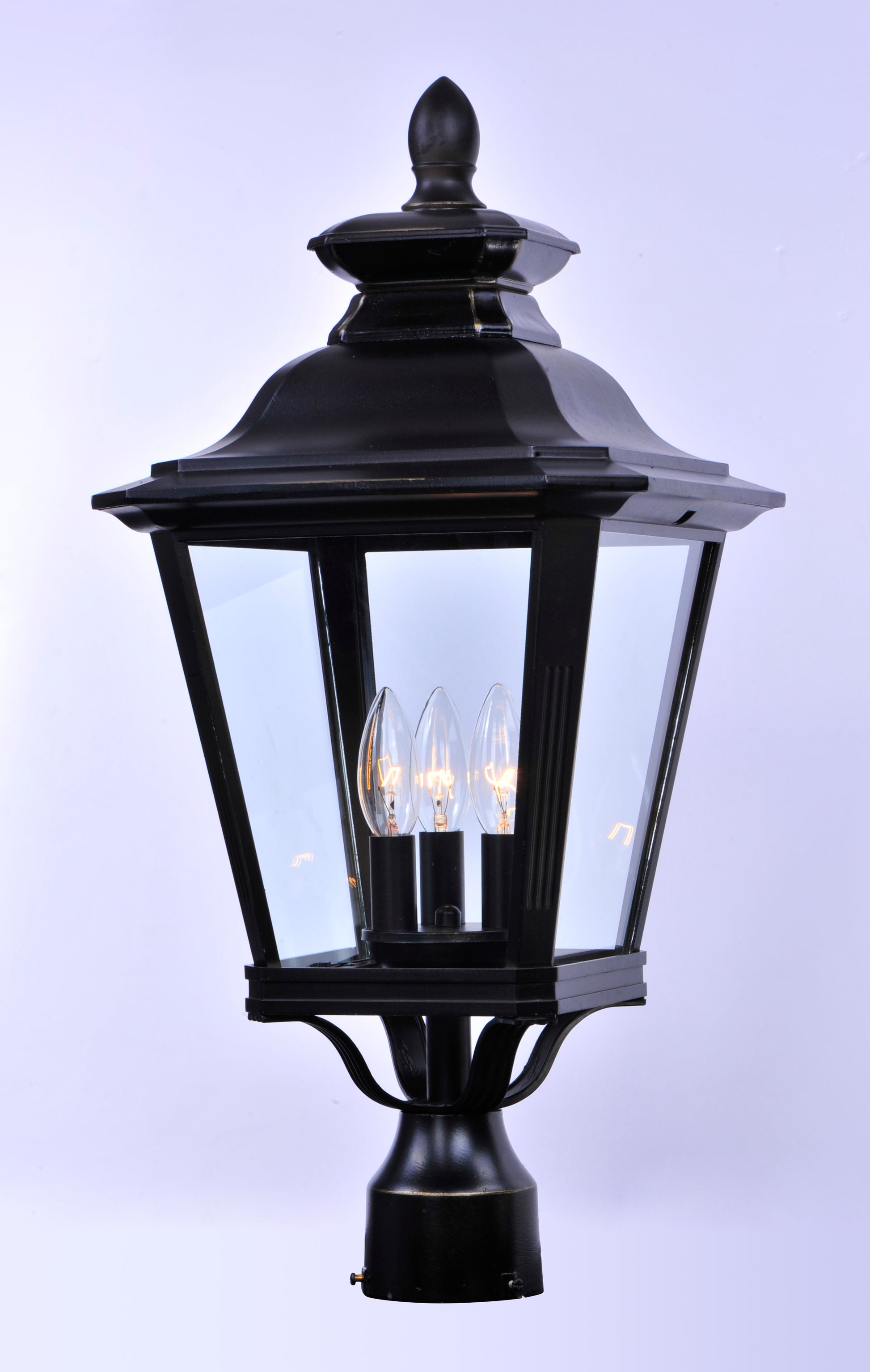 Knoxville 3-Light Outdoor Post Bronze by Maxim Lighting