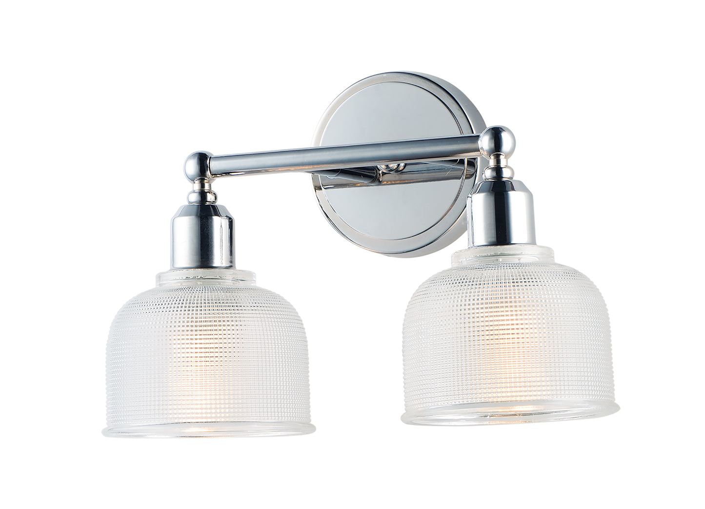 Hollow 2-Light Bath Vanity Polished Chrome by Maxim Lighting