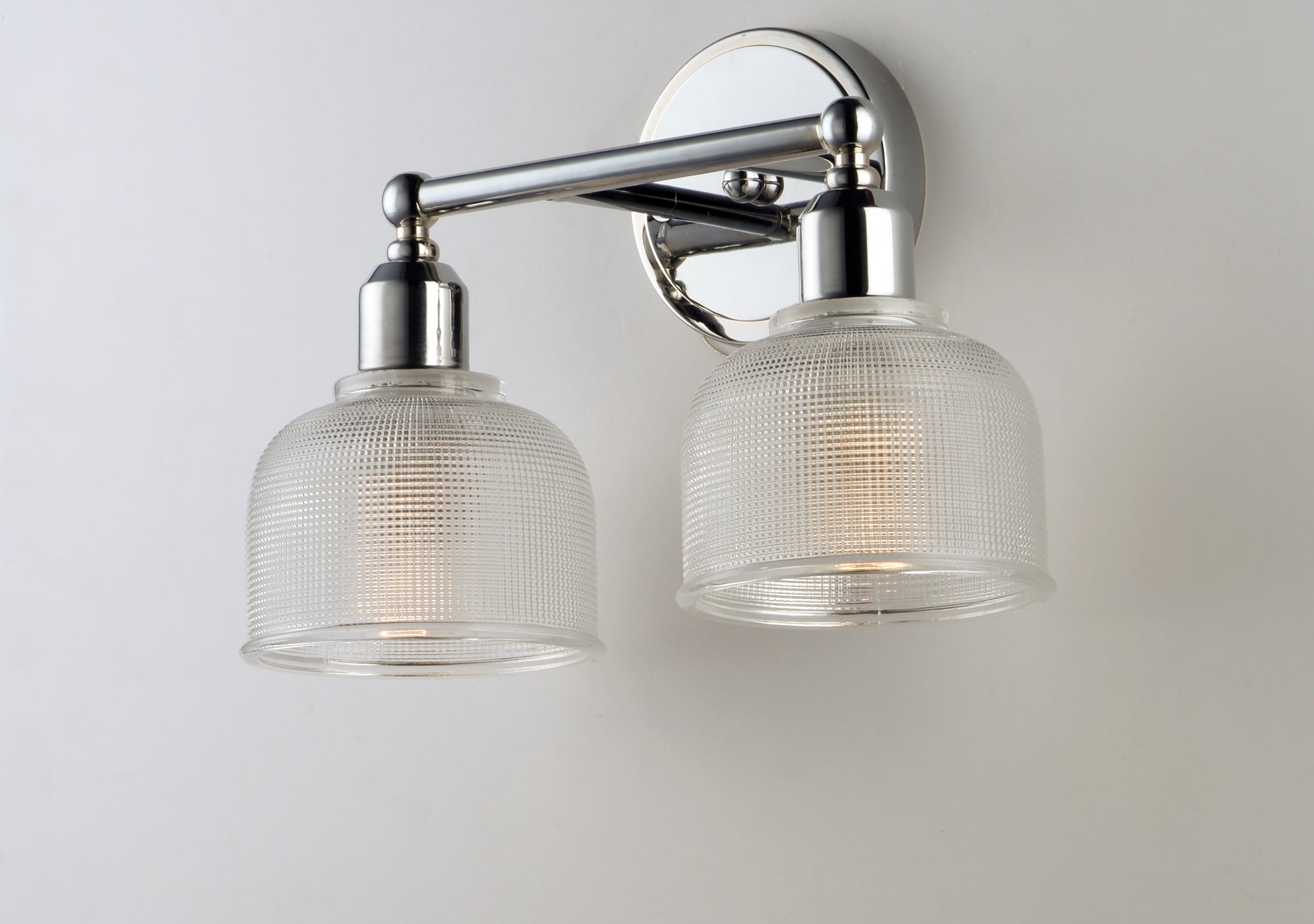 Hollow 2-Light Bath Vanity Polished Chrome by Maxim Lighting