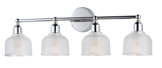 Hollow 4-Light Bath Vanity Polished Chrome by Maxim Lighting