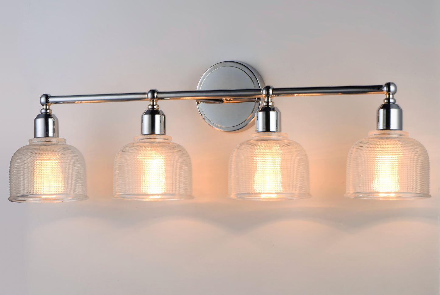 Hollow 4-Light Bath Vanity Polished Chrome by Maxim Lighting