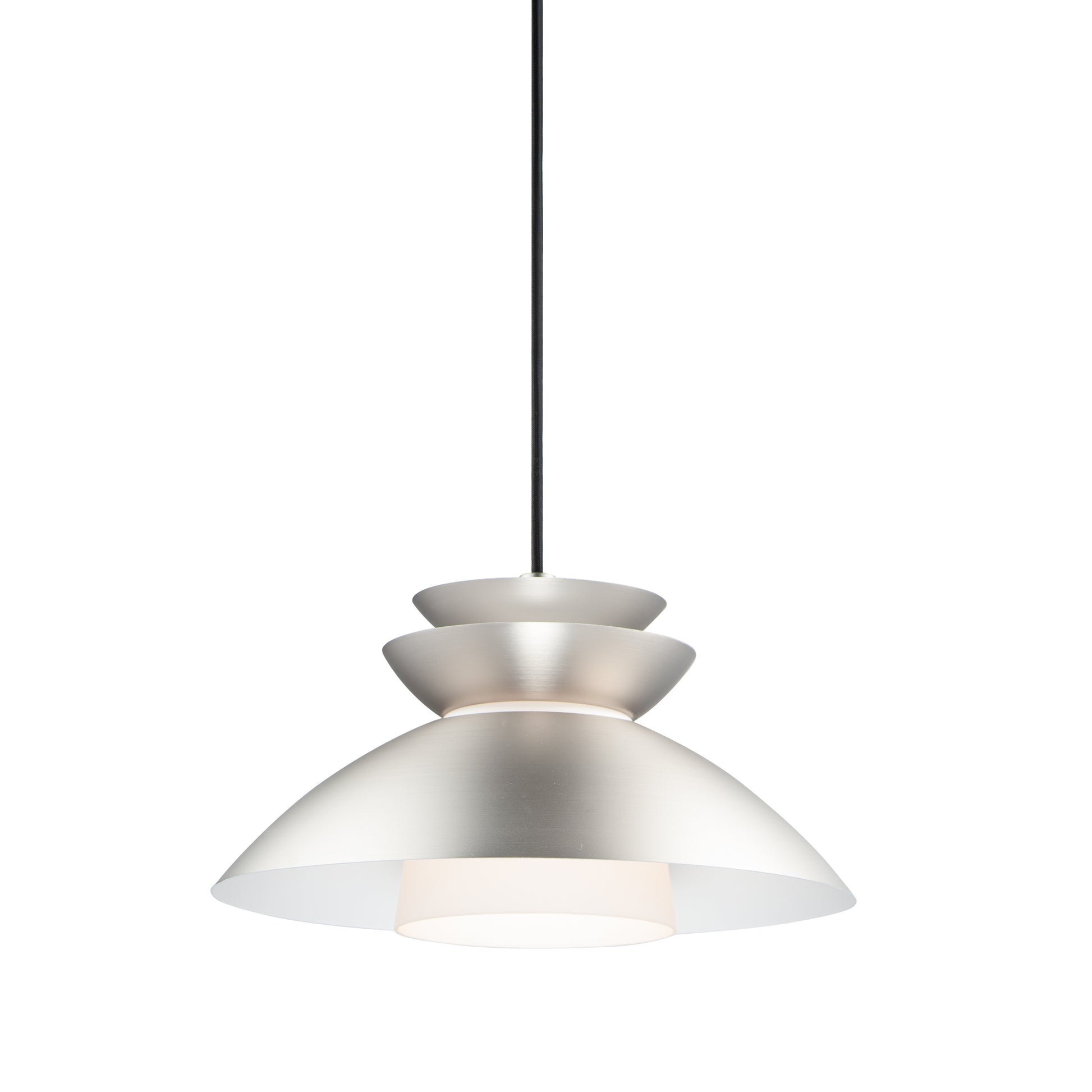 Nordic Pendant Brushed Platinum by Maxim Lighting