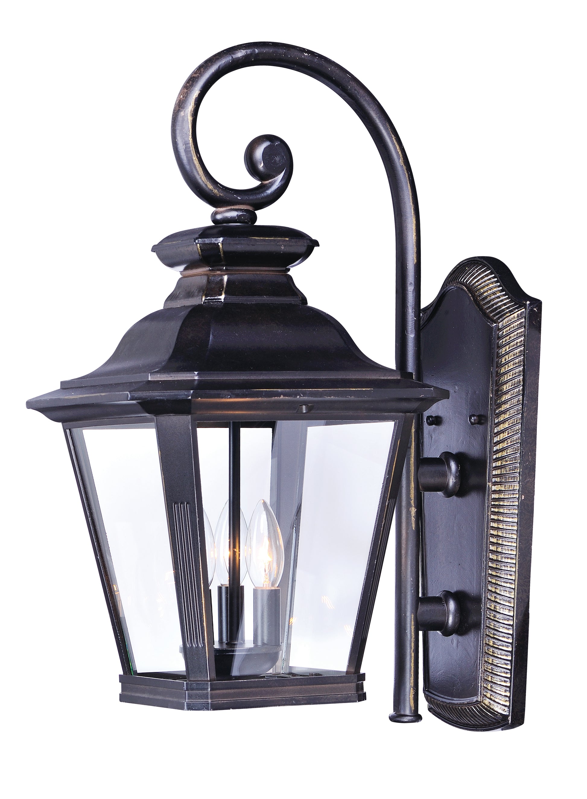 Knoxville 3-Light Outdoor Wall Bronze by Maxim Lighting