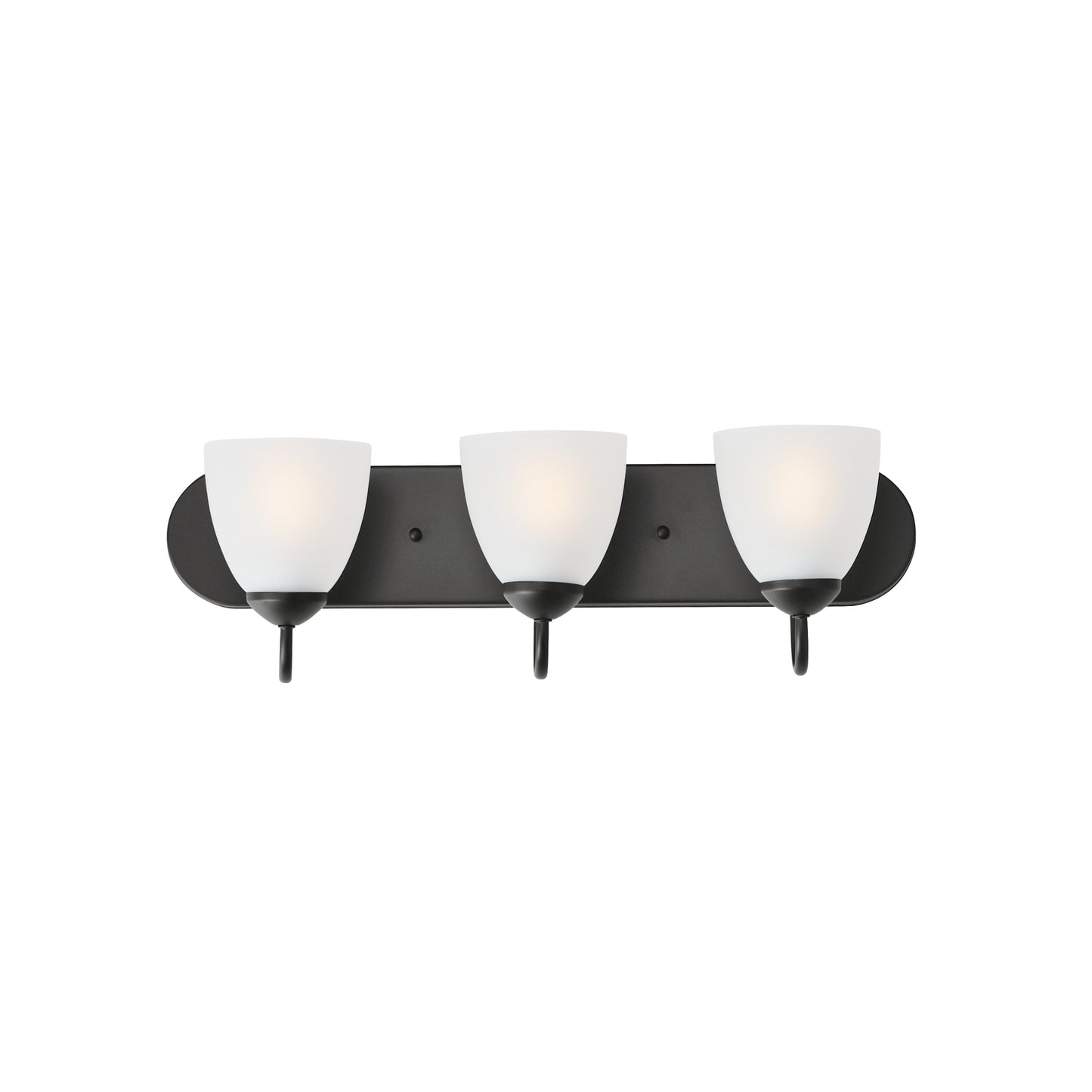 Axis 3-Light Strip Bath Vanity Black by Maxim Lighting