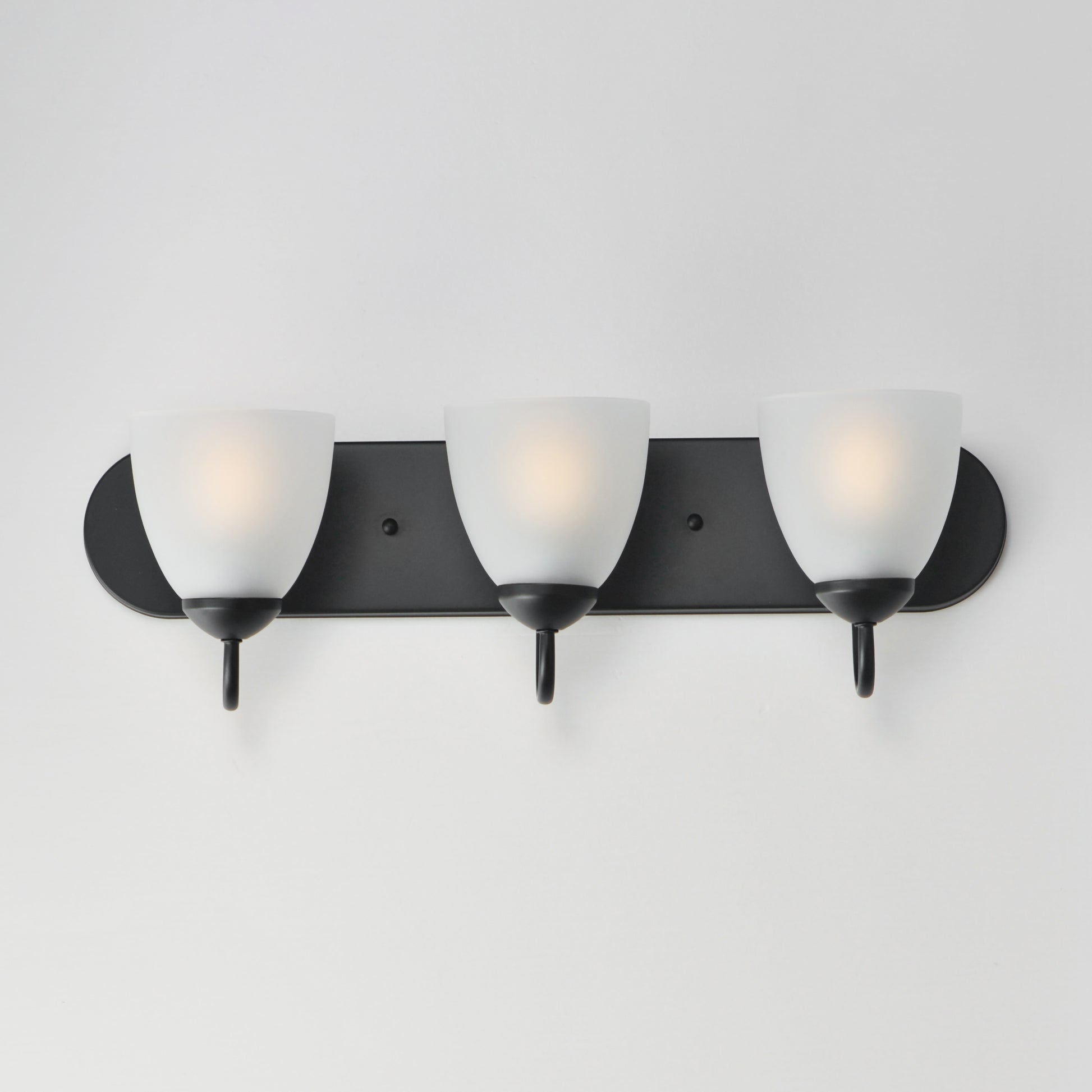 Axis 3-Light Strip Bath Vanity Black by Maxim Lighting