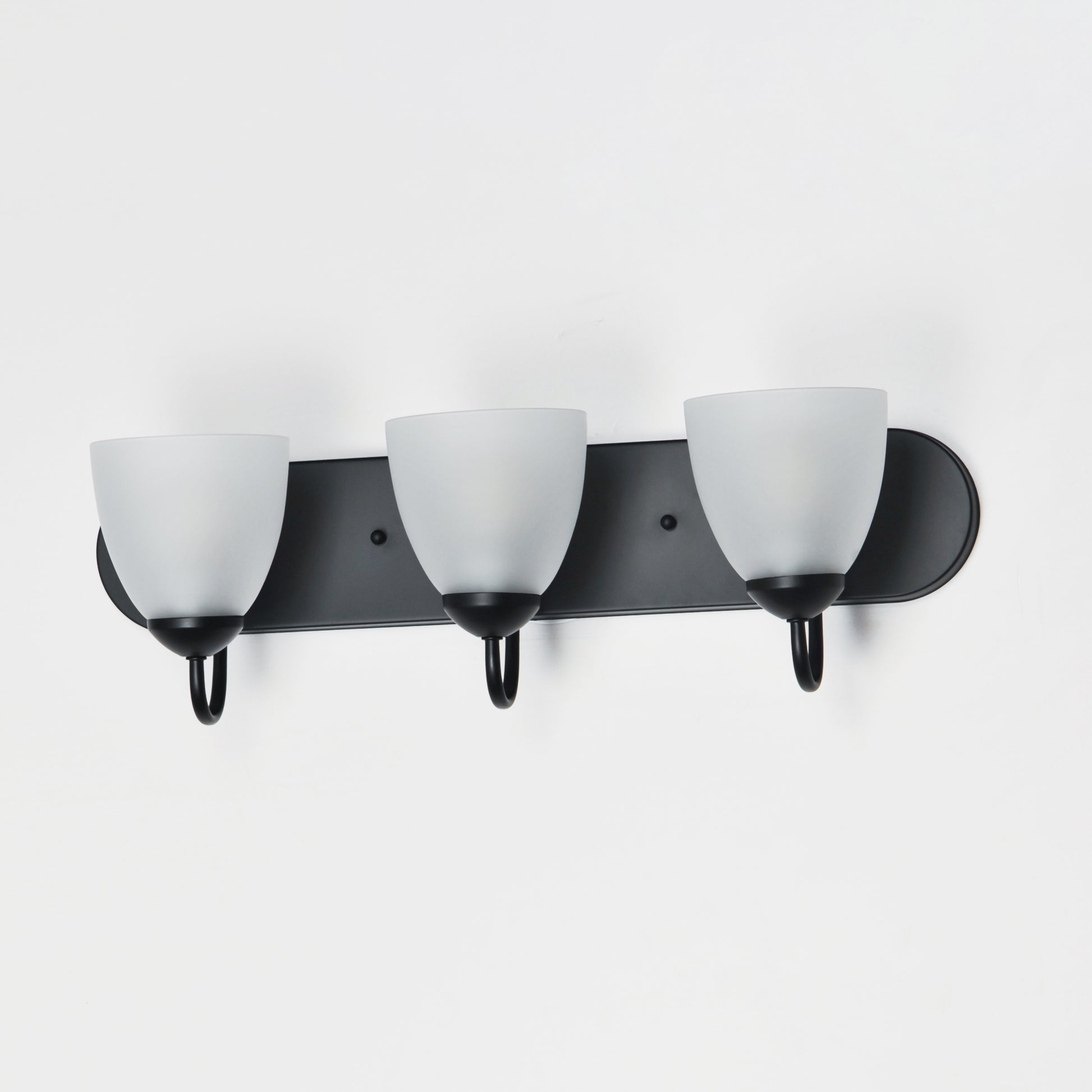 Axis 3-Light Strip Bath Vanity Black by Maxim Lighting