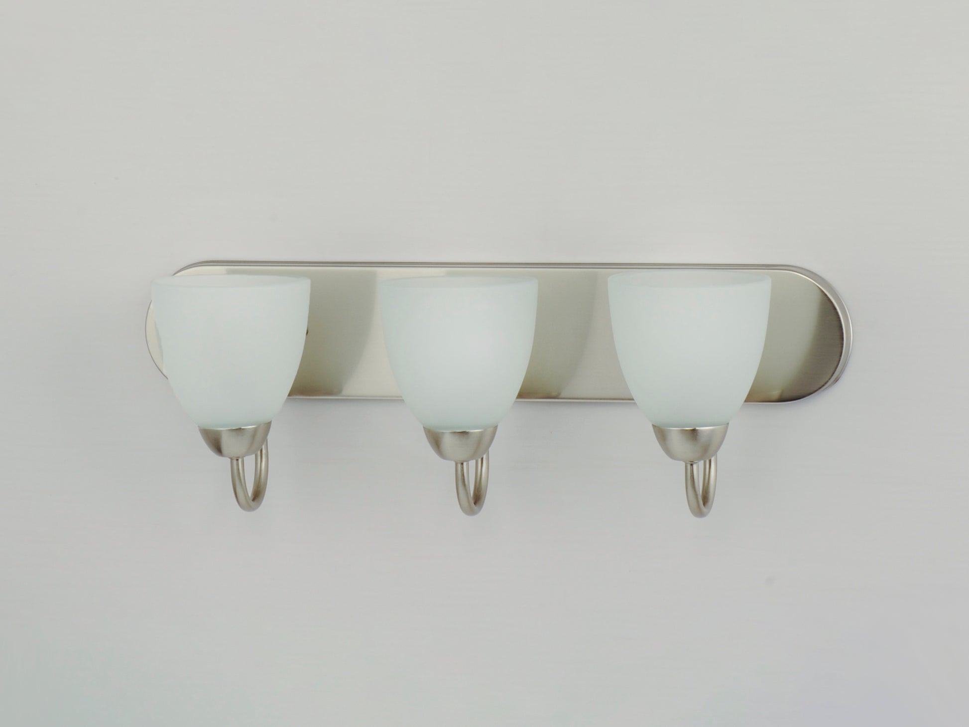 Axis 3-Light Strip Bath Vanity Satin Nickel by Maxim Lighting