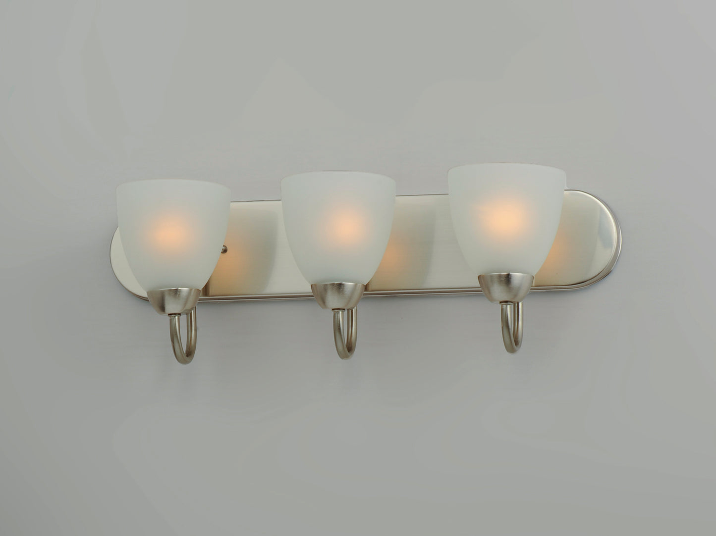 Axis 3-Light Strip Bath Vanity Satin Nickel by Maxim Lighting