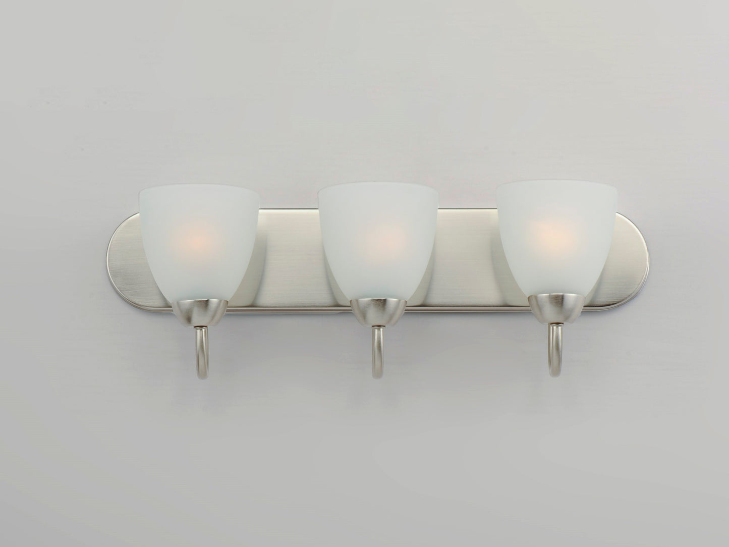 Axis 3-Light Strip Bath Vanity Satin Nickel by Maxim Lighting