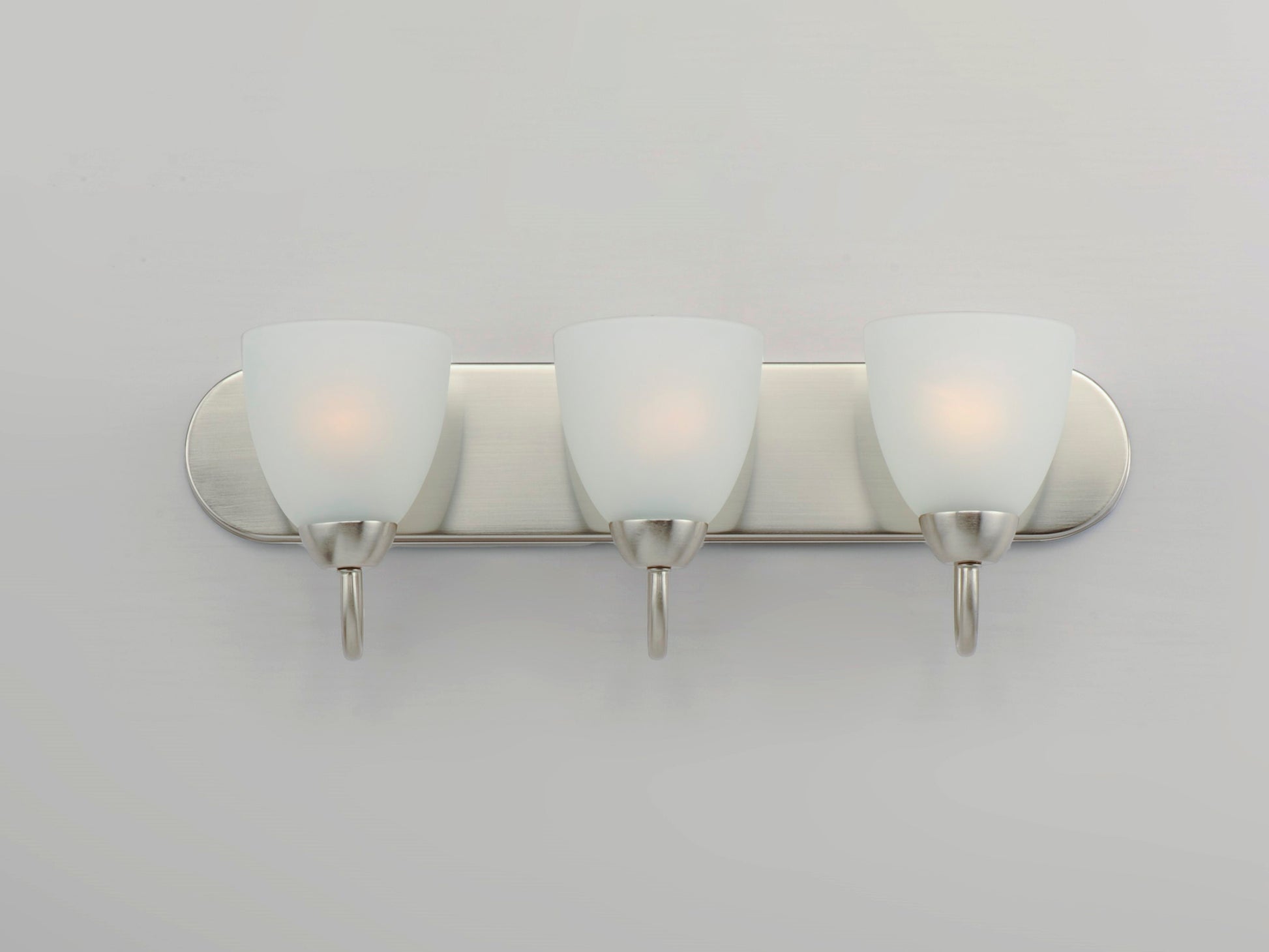 Axis 3-Light Strip Bath Vanity Satin Nickel by Maxim Lighting