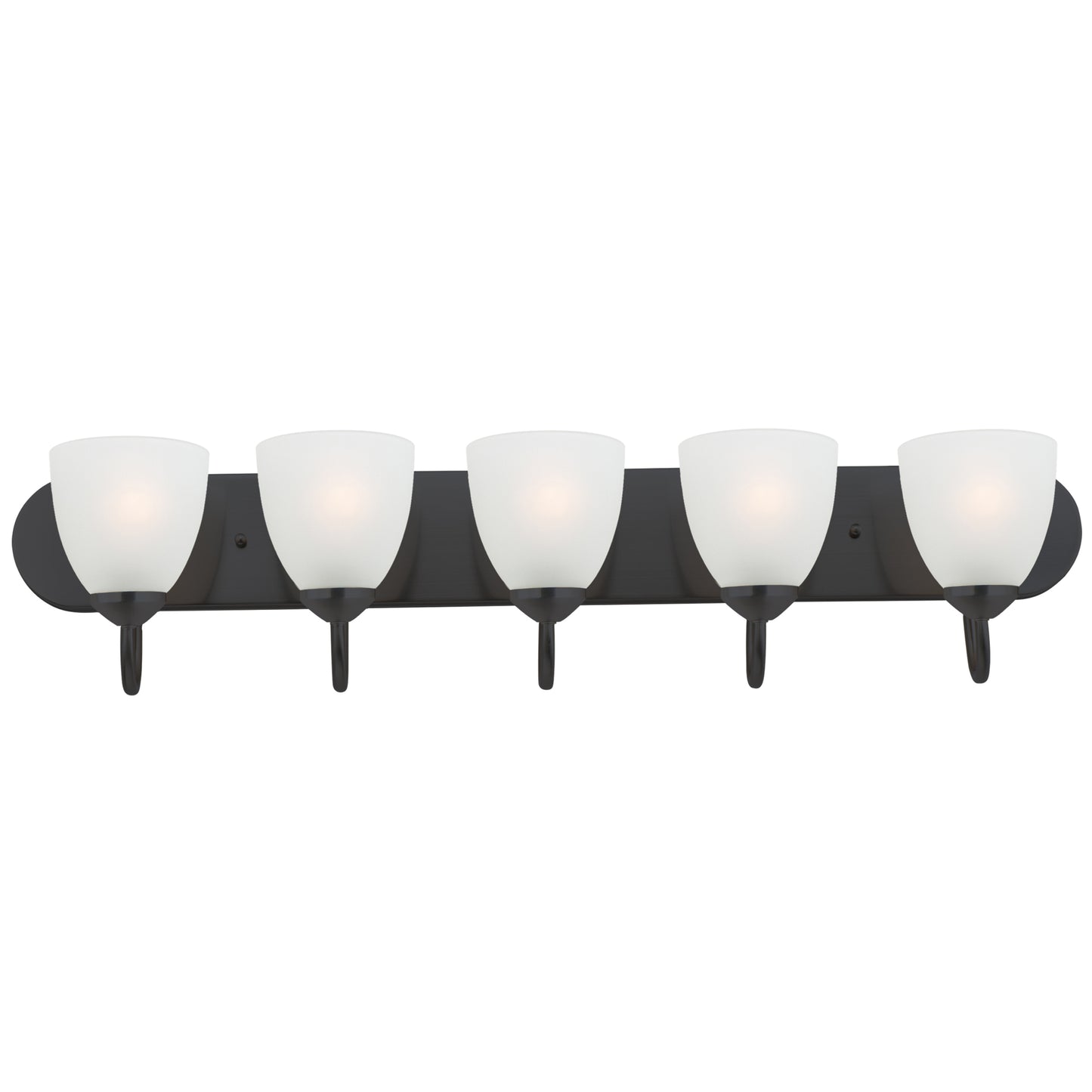 Axis 5-Light Strip Bath Vanity Black by Maxim Lighting