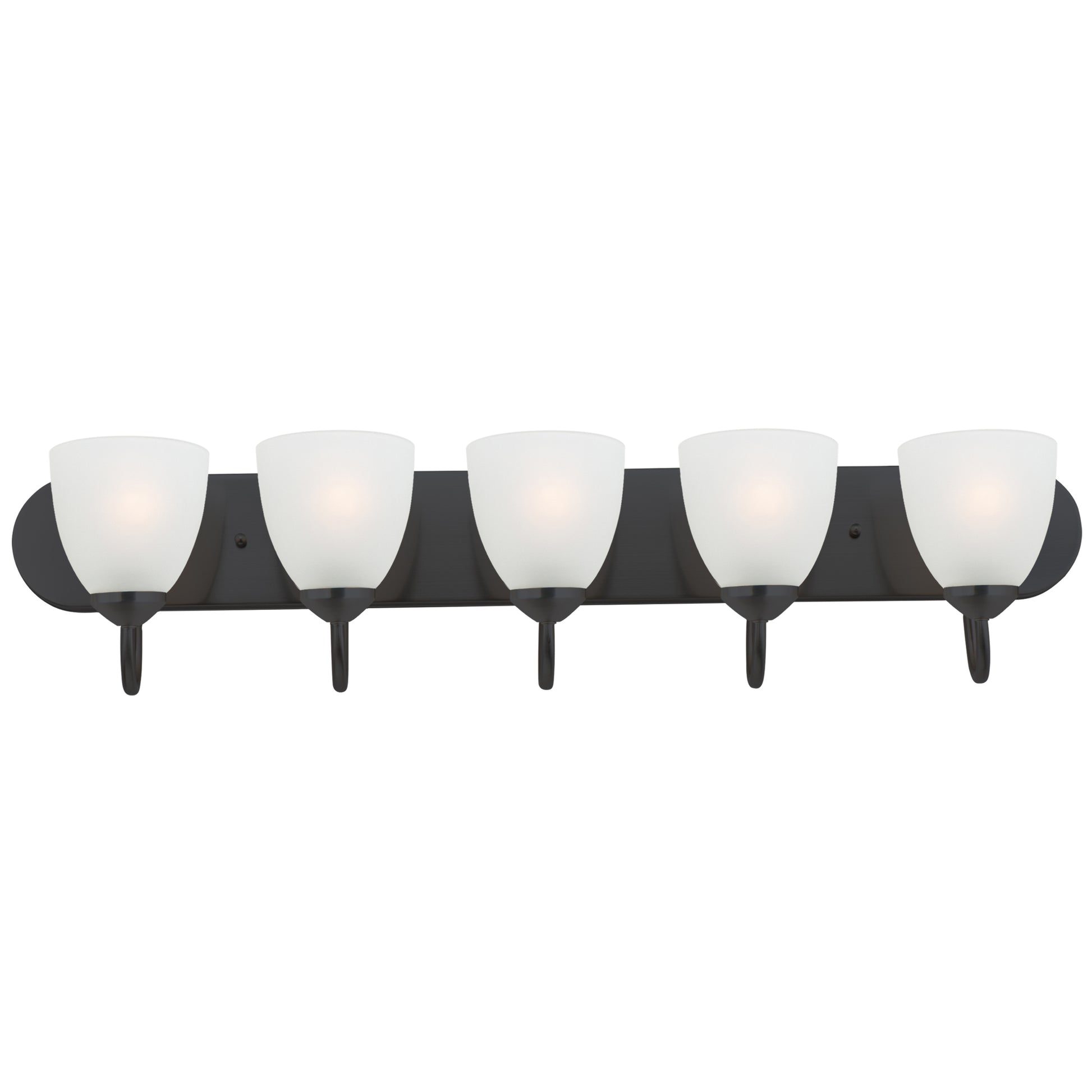 Axis 5-Light Strip Bath Vanity Black by Maxim Lighting