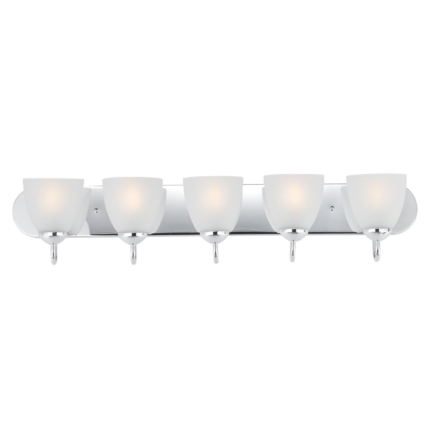 Axis 5-Light Strip Bath Vanity Polished Chrome by Maxim Lighting