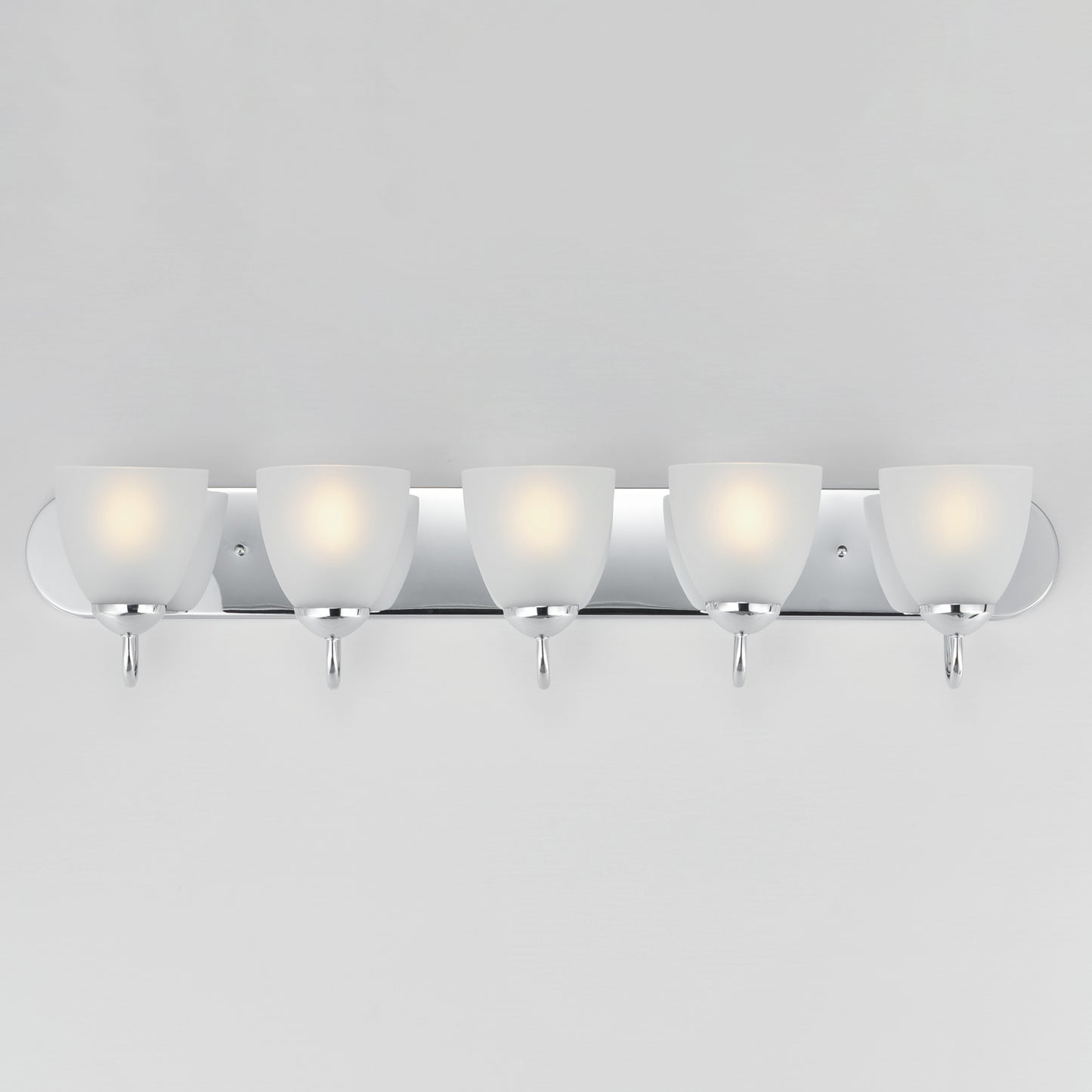 Axis 5-Light Strip Bath Vanity Polished Chrome by Maxim Lighting