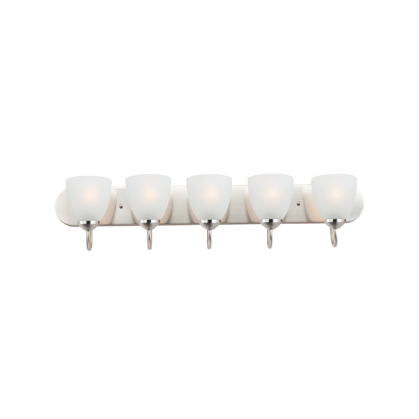 Axis 5-Light Strip Bath Vanity Satin Nickel by Maxim Lighting