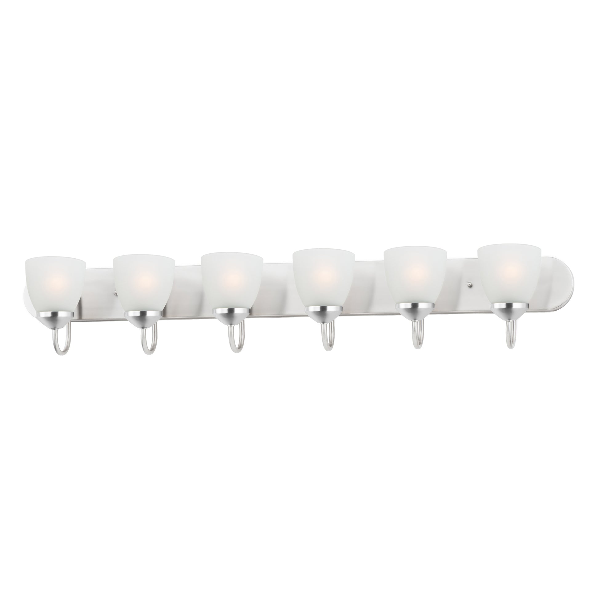 Axis 6-Light Strip Bath Vanity Polished Chrome by Maxim Lighting