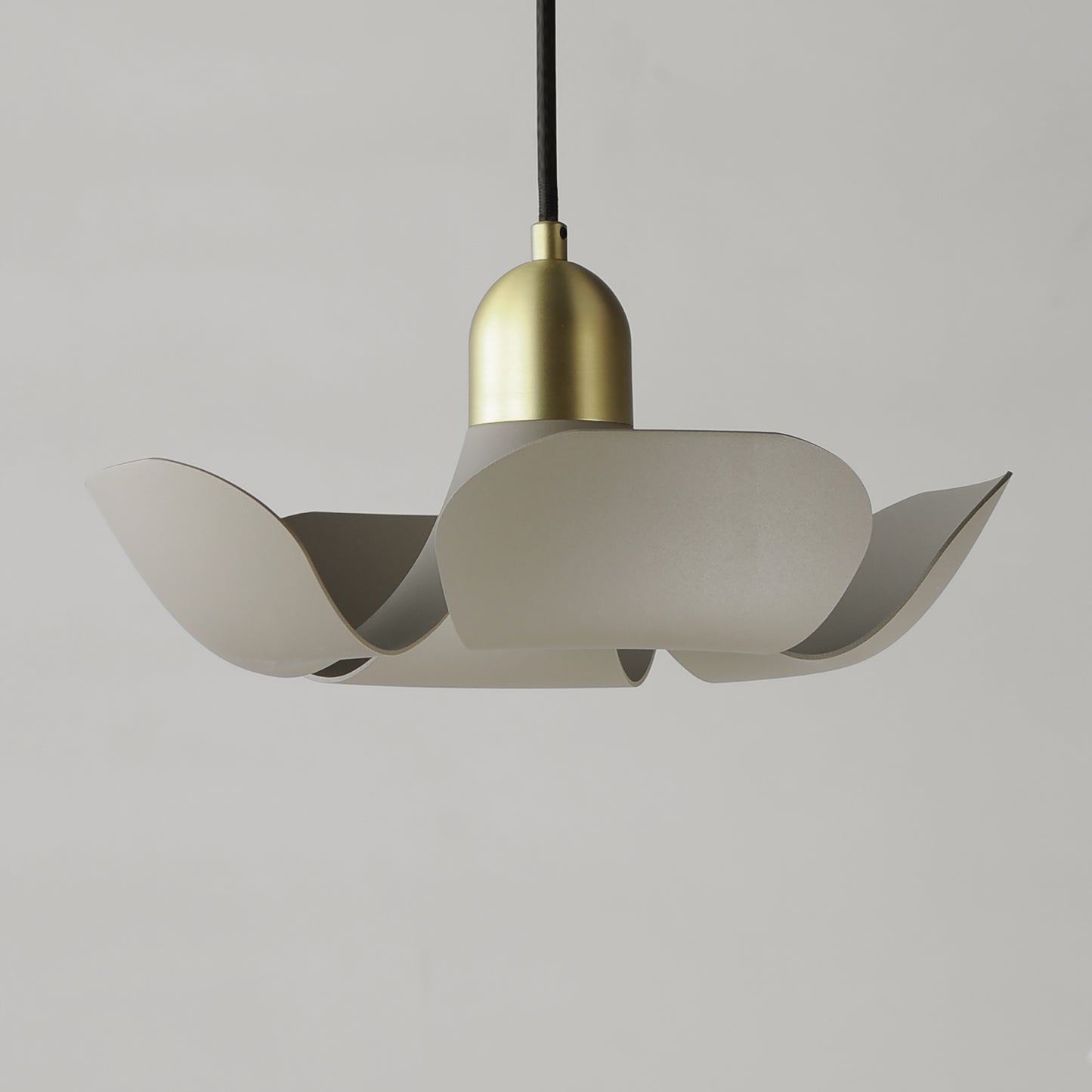 Poppy 18" Pendant Silver Gold/Satin Brass by Maxim Lighting