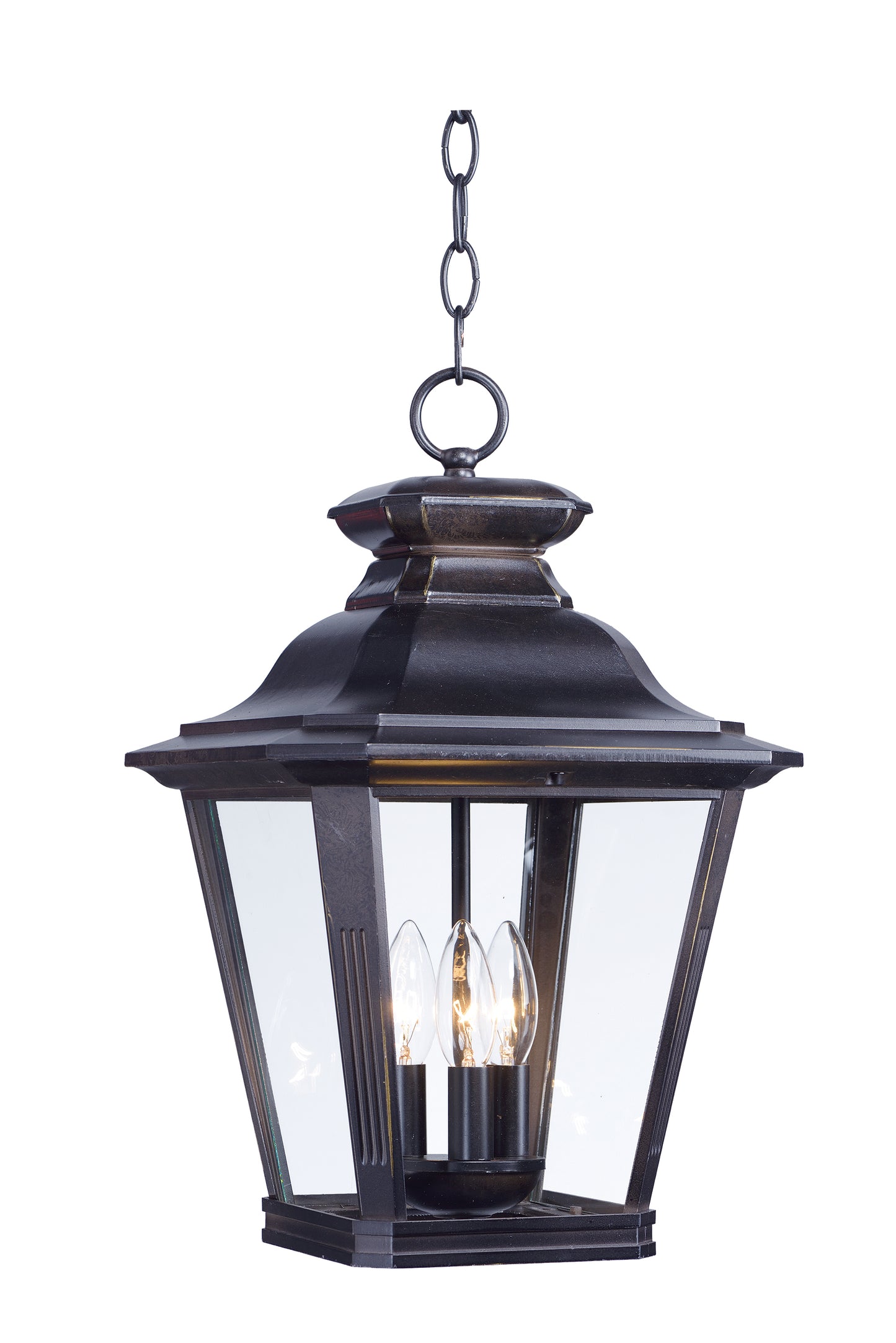 Knoxville 3-Light Outdoor Pendant Bronze by Maxim Lighting