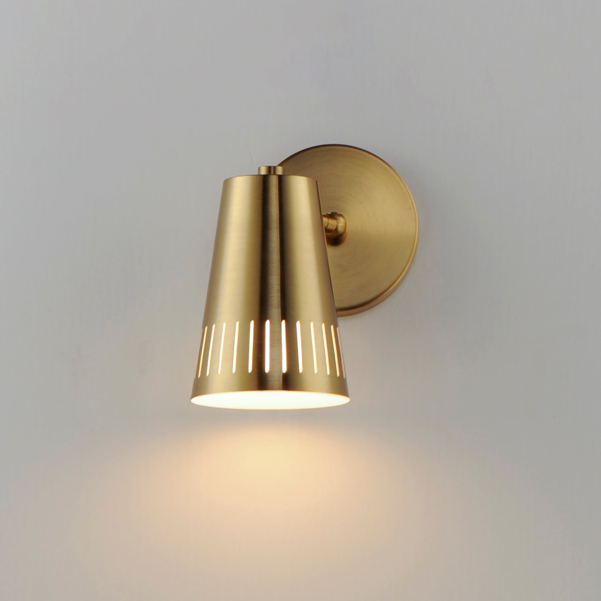 Helsinki Wall Sconce Natural Aged Brass by Maxim Lighting