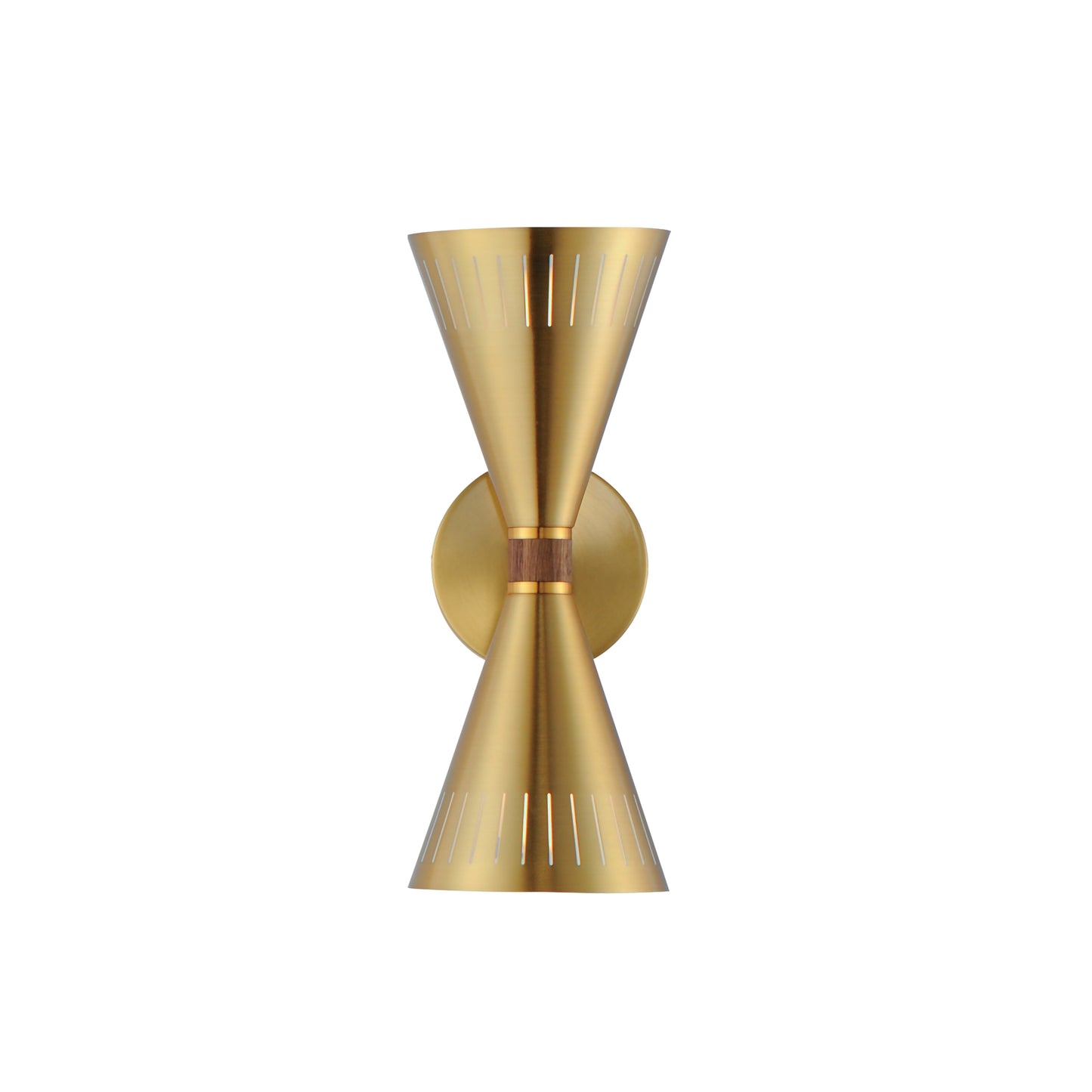 Helsinki 2-Light Wall Sconce Natural Aged Brass by Maxim Lighting