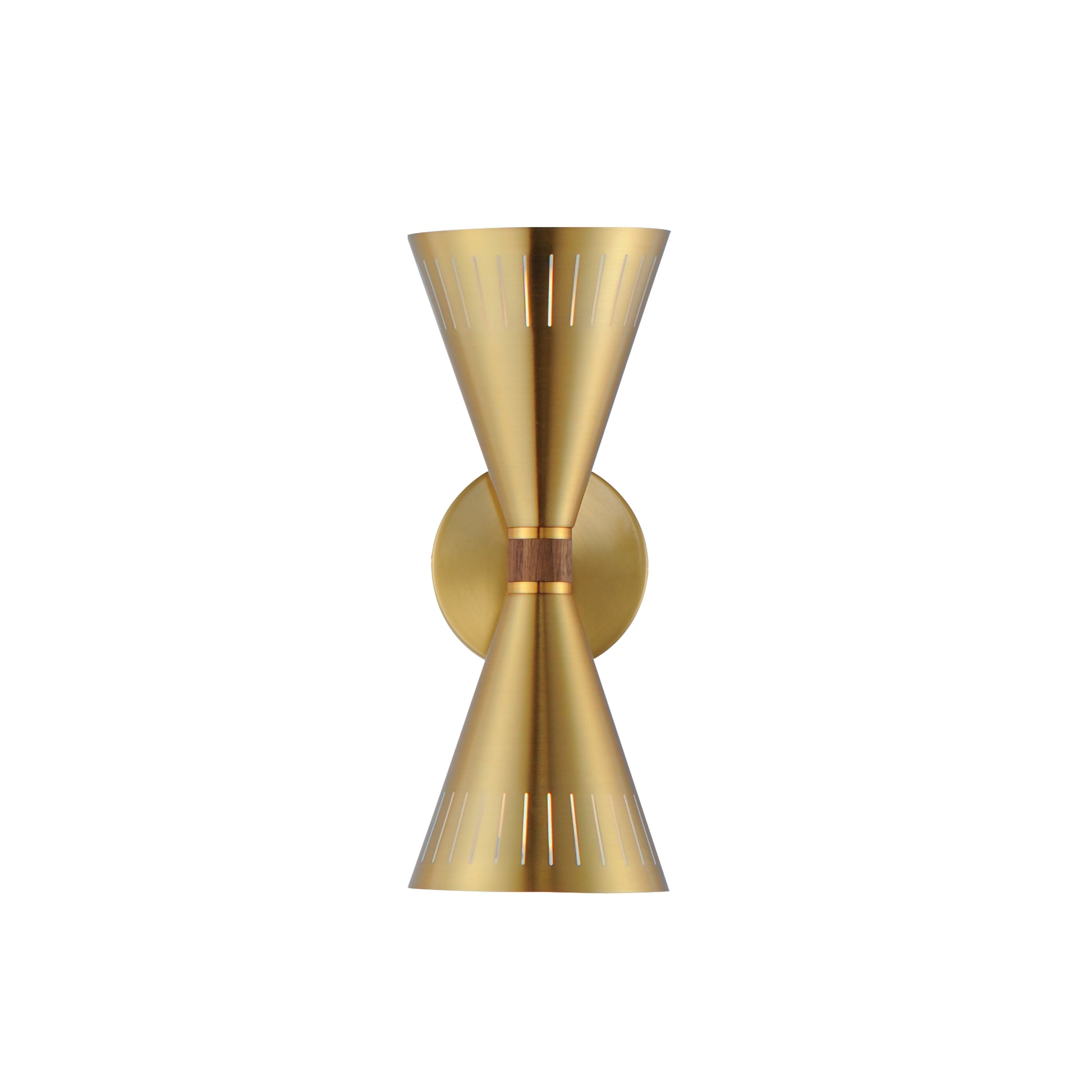 Helsinki 2-Light Wall Sconce Natural Aged Brass by Maxim Lighting