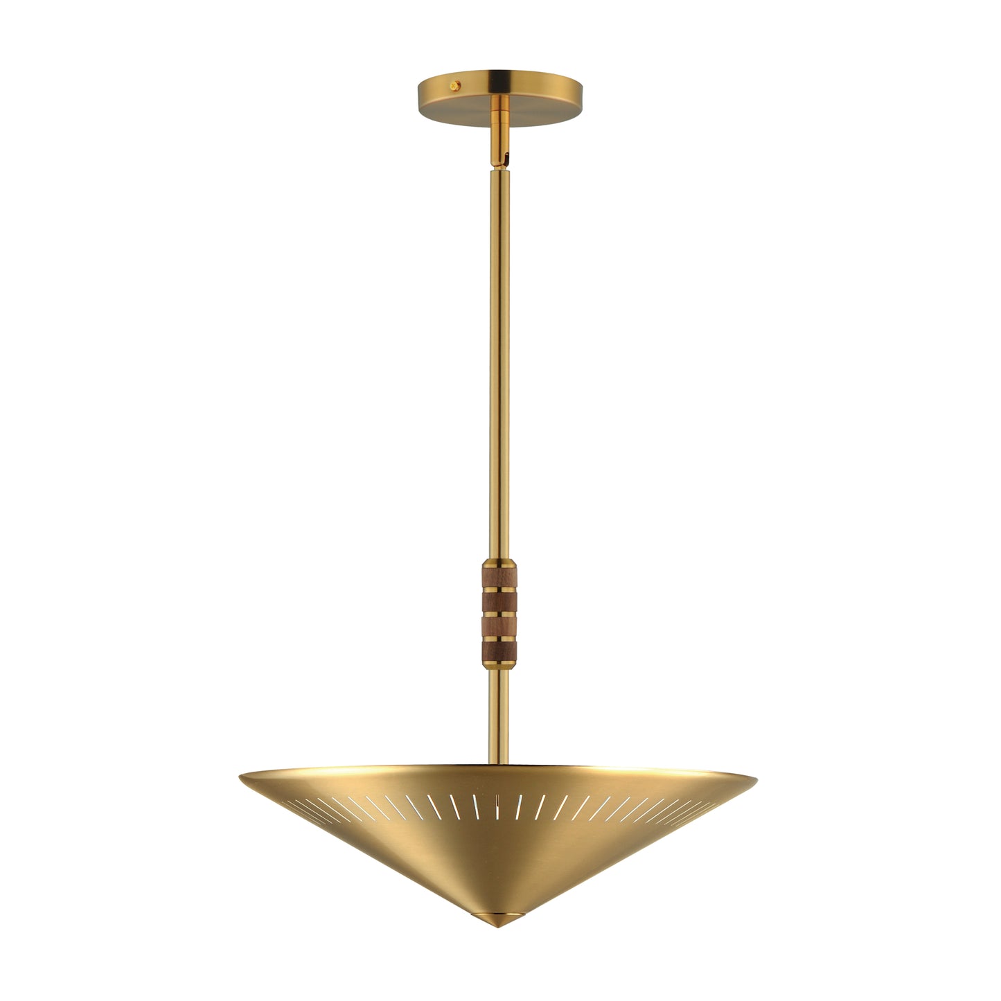 Helsinki 16" Pendant Natural Aged Brass by Maxim Lighting