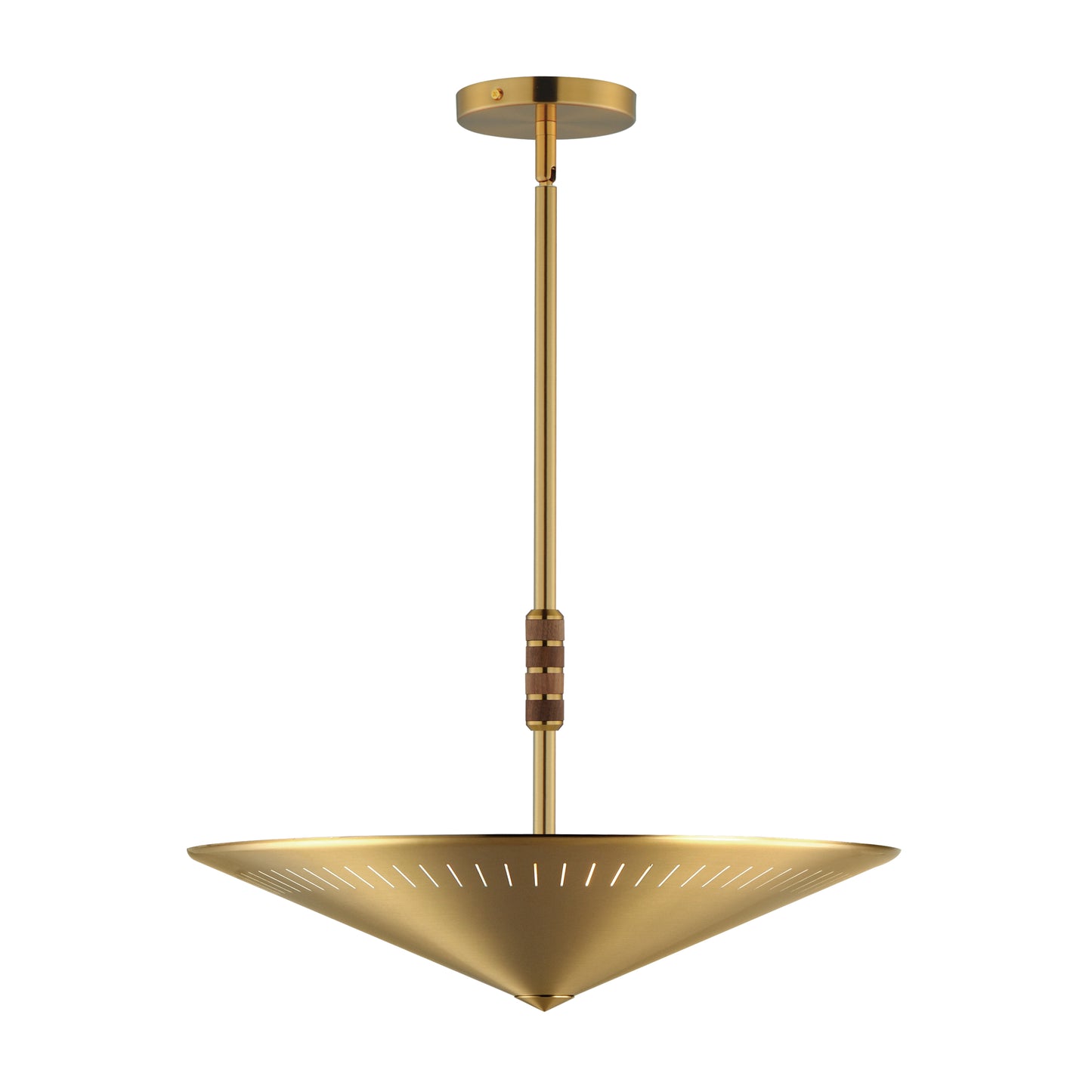 Helsinki 20" Pendant Natural Aged Brass by Maxim Lighting