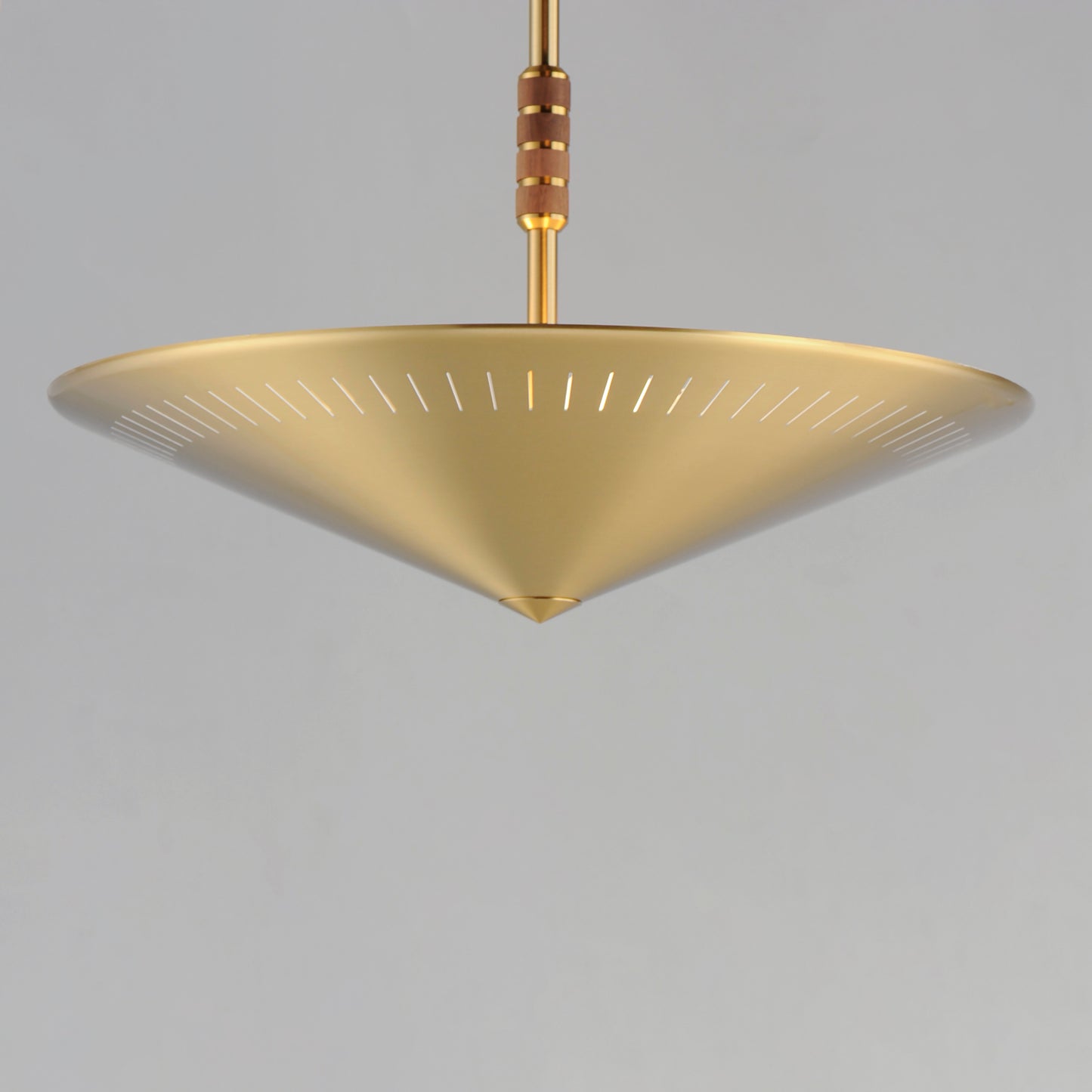 Helsinki 20" Pendant Natural Aged Brass by Maxim Lighting