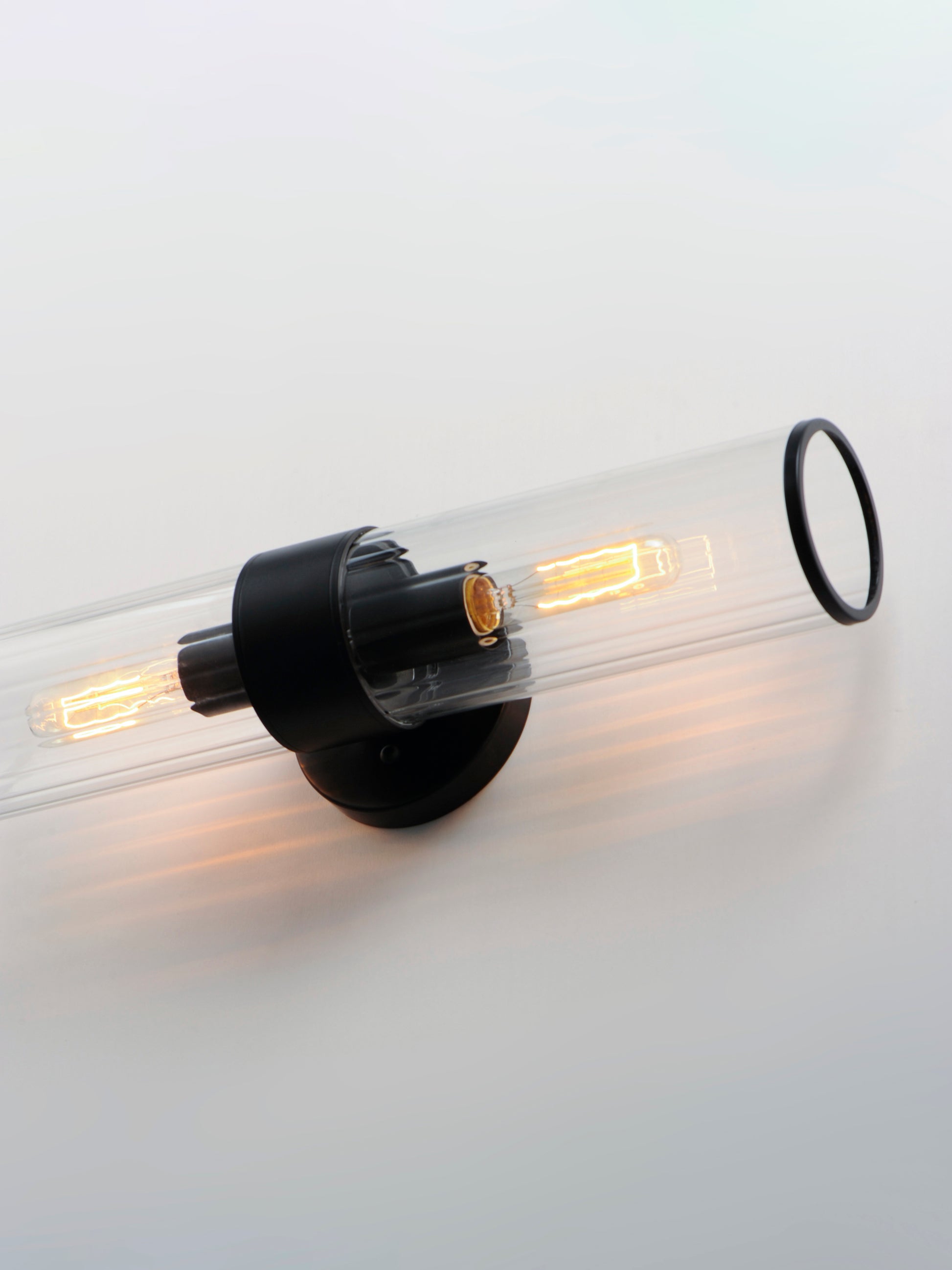 Crosby 2-Light Wall Sconce Black by Maxim Lighting