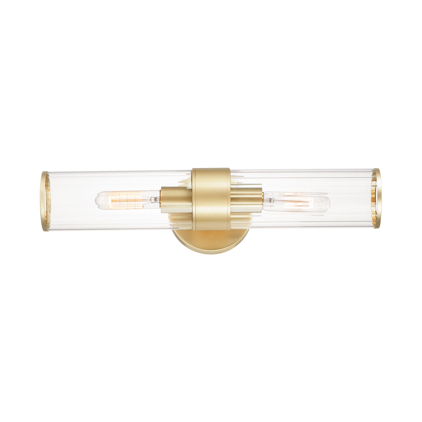 Crosby 2-Light Wall Sconce Satin Brass by Maxim Lighting