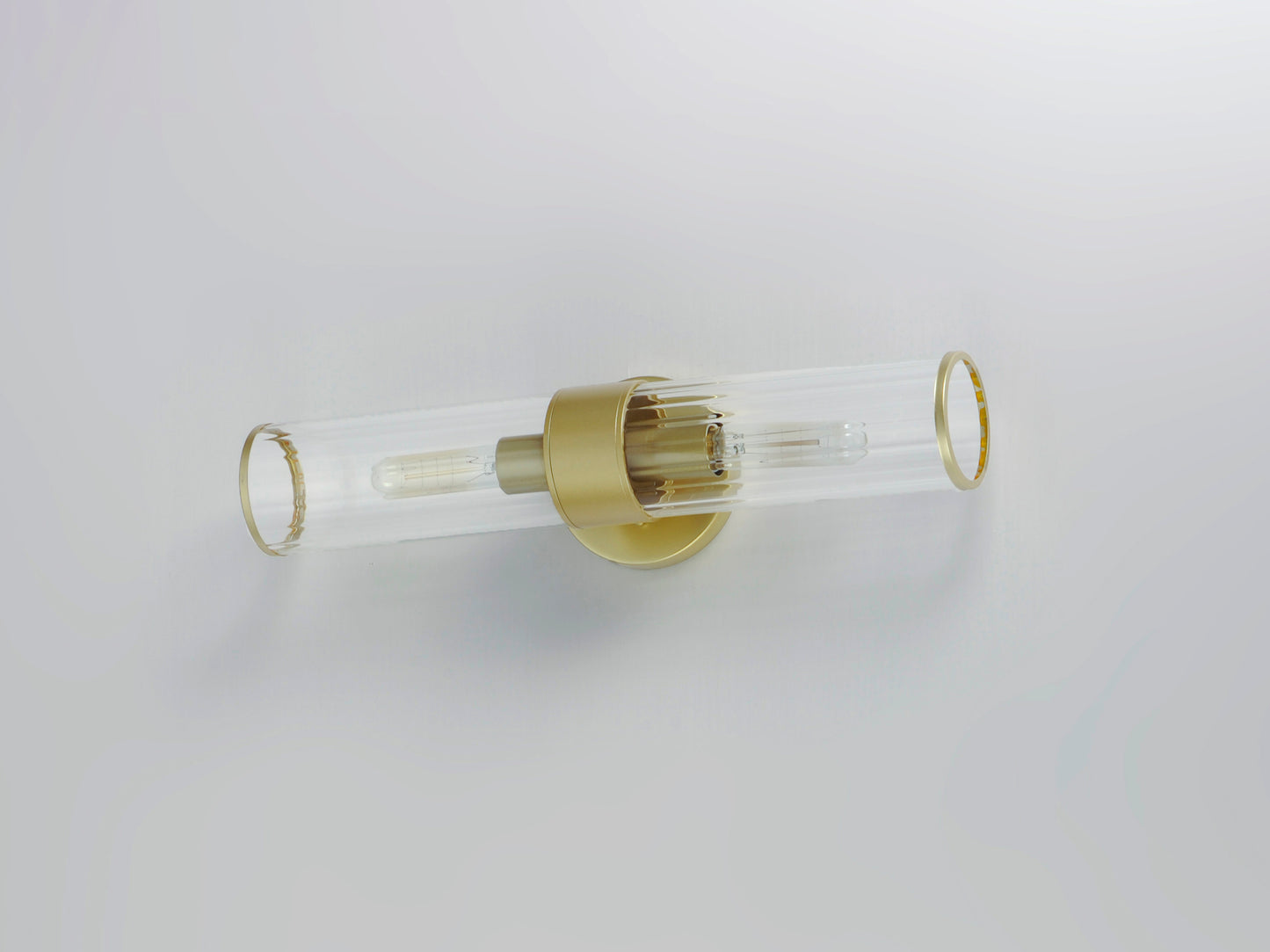 Crosby 2-Light Wall Sconce Satin Brass by Maxim Lighting