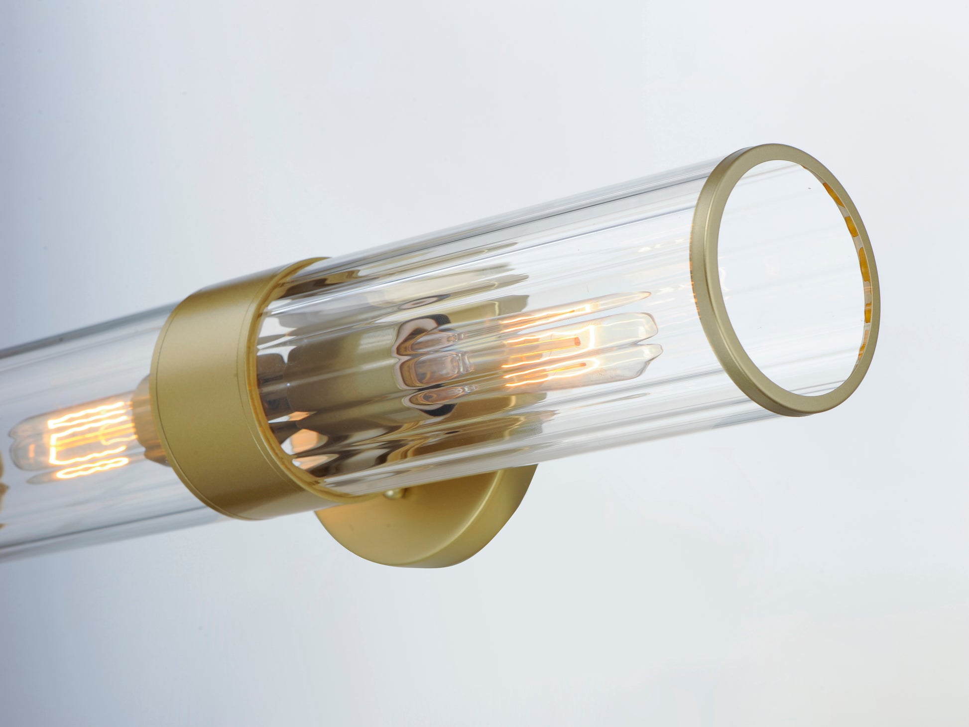 Crosby 2-Light Wall Sconce Satin Brass by Maxim Lighting