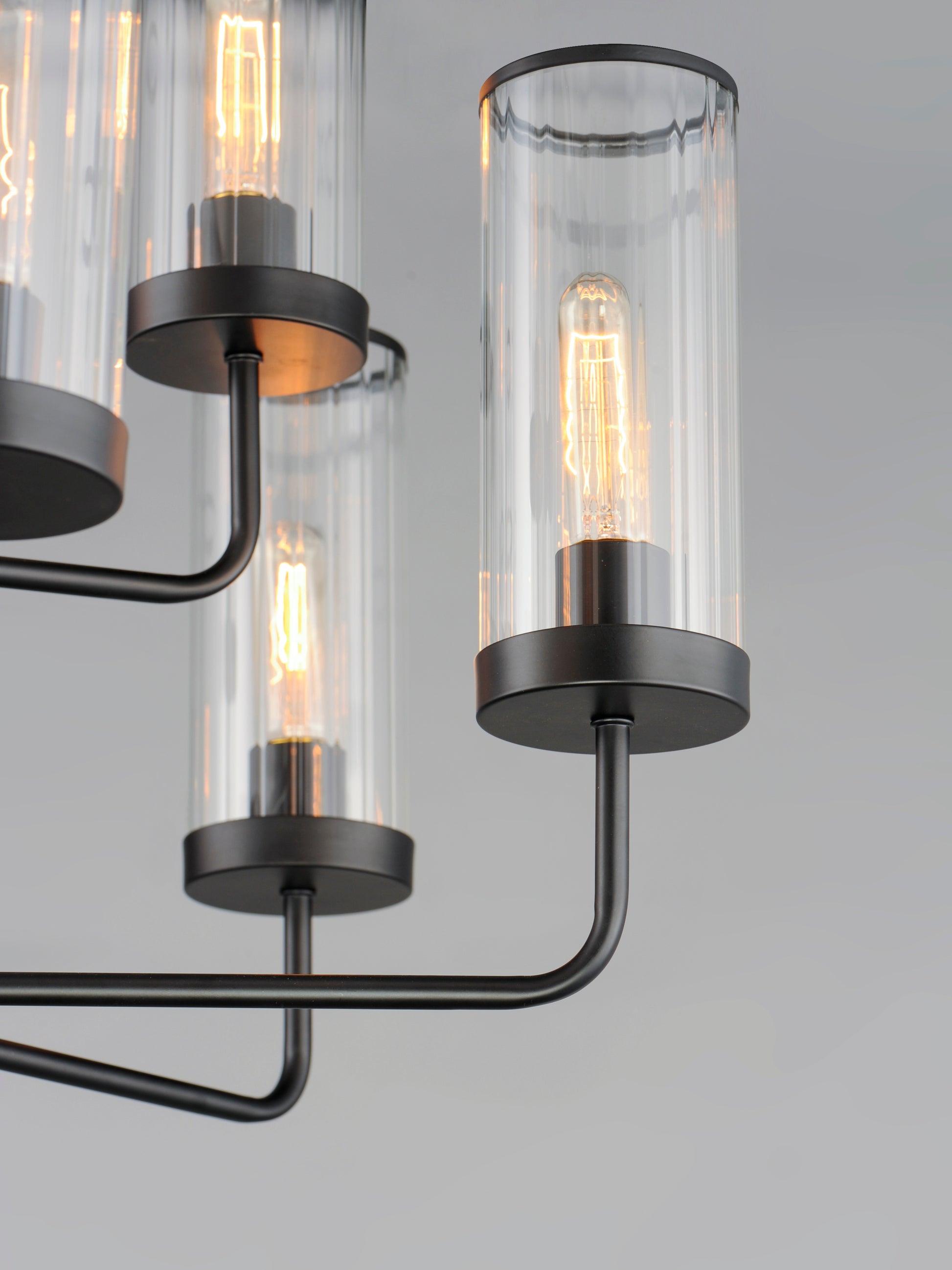 Crosby 9-Light Chandelier Black by Maxim Lighting