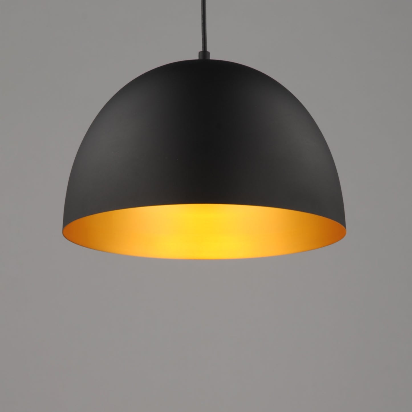 Tova 14" Pendant Black/Gold by Maxim Lighting