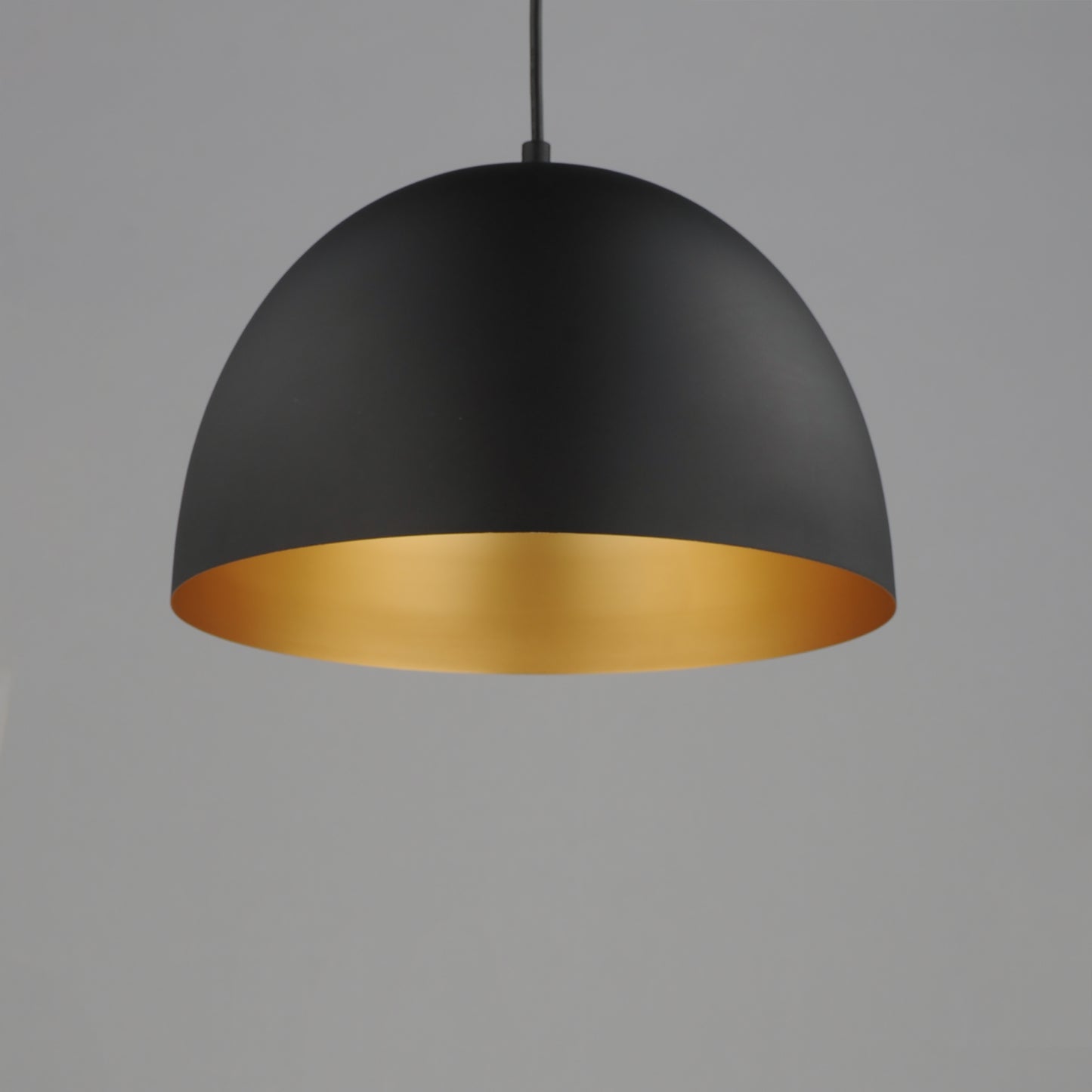 Tova 14" Pendant Black/Gold by Maxim Lighting