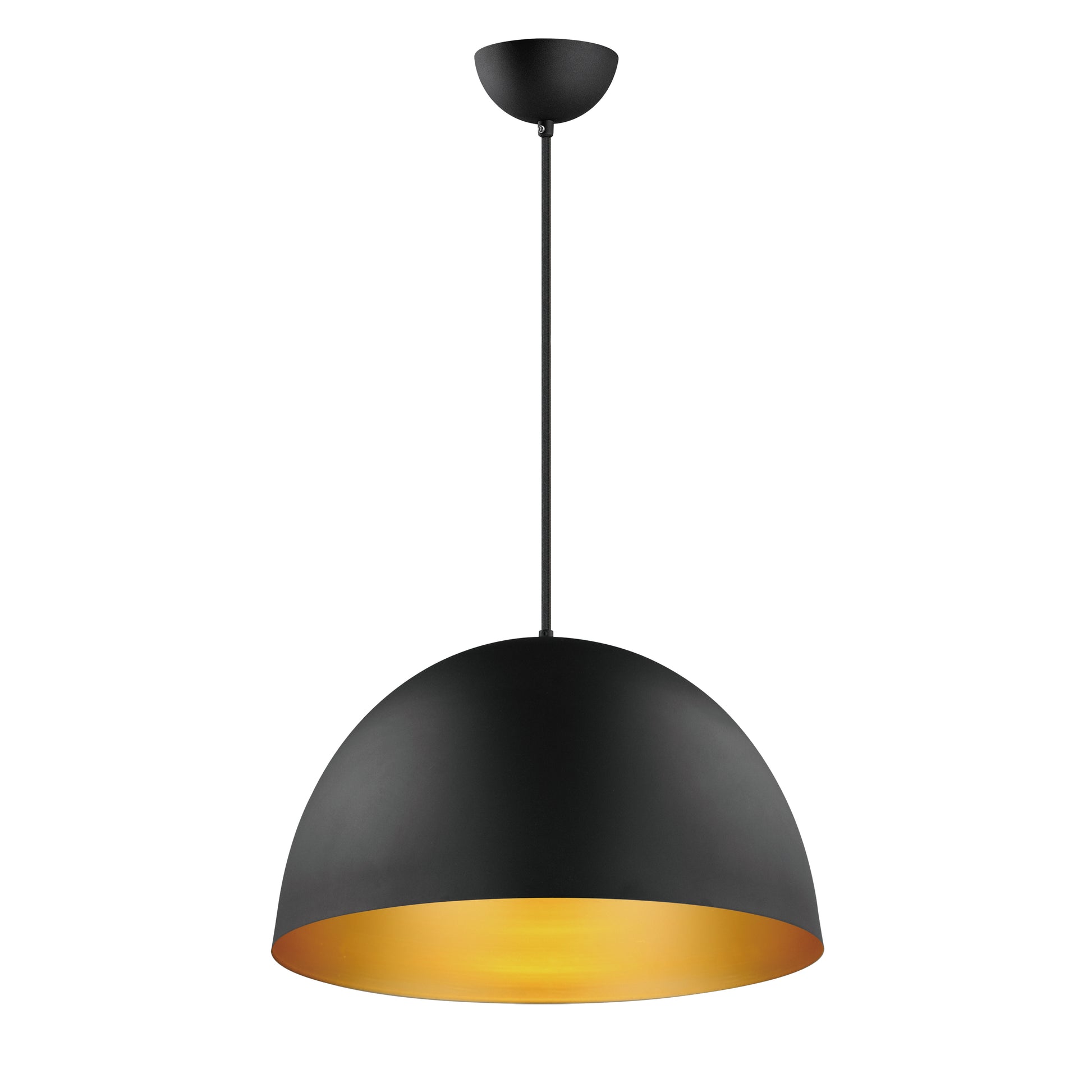 Tova 20" Pendant Black/Gold by Maxim Lighting