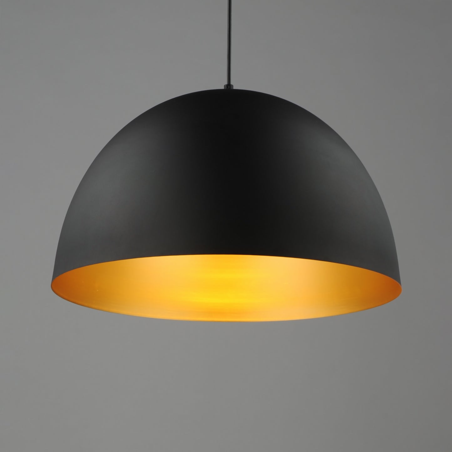 Tova 20" Pendant Black/Gold by Maxim Lighting
