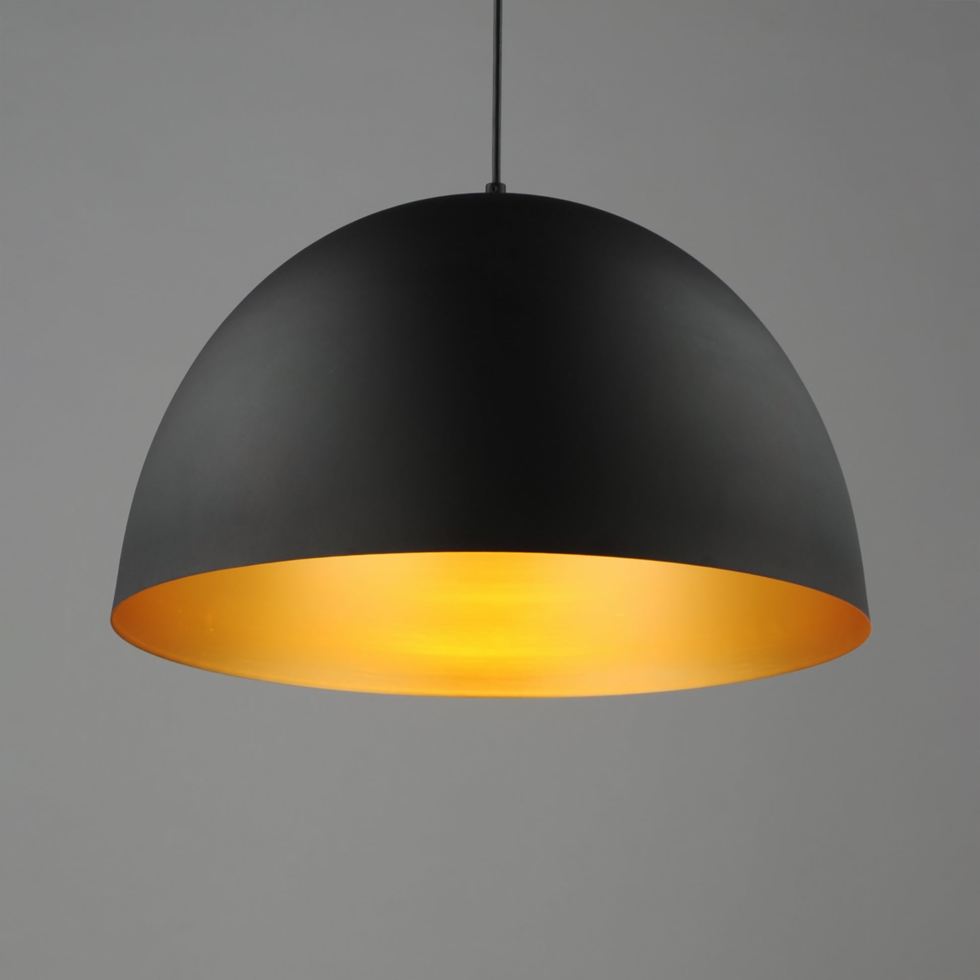 Tova 20" Pendant Black/Gold by Maxim Lighting