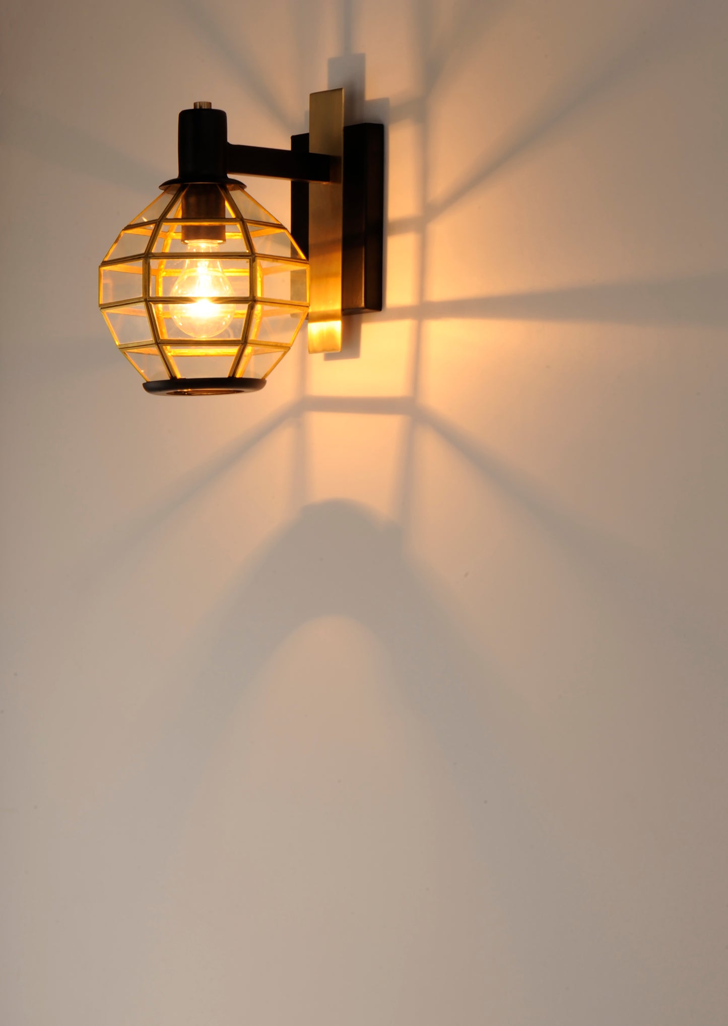 Heirloom Outdoor Wall Black/Burnished Brass by Maxim Lighting