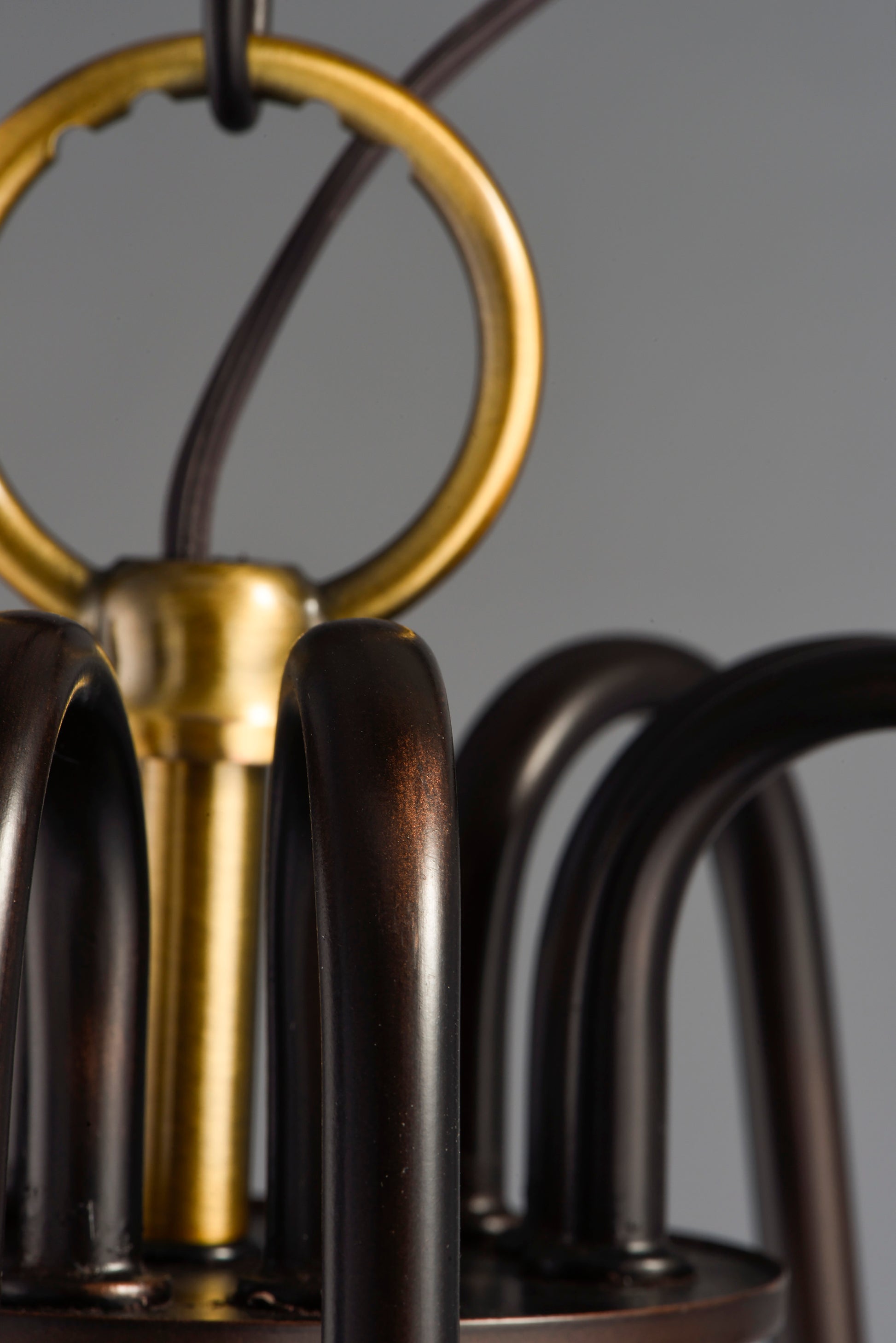 Haven 3-Light Chandelier Oil Rubbed Bronze/Antique Brass by Maxim Lighting