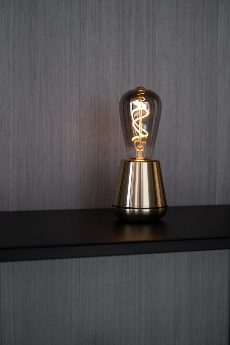 Humble One Cordless Table Lamp by Humble, Gold (image 38)