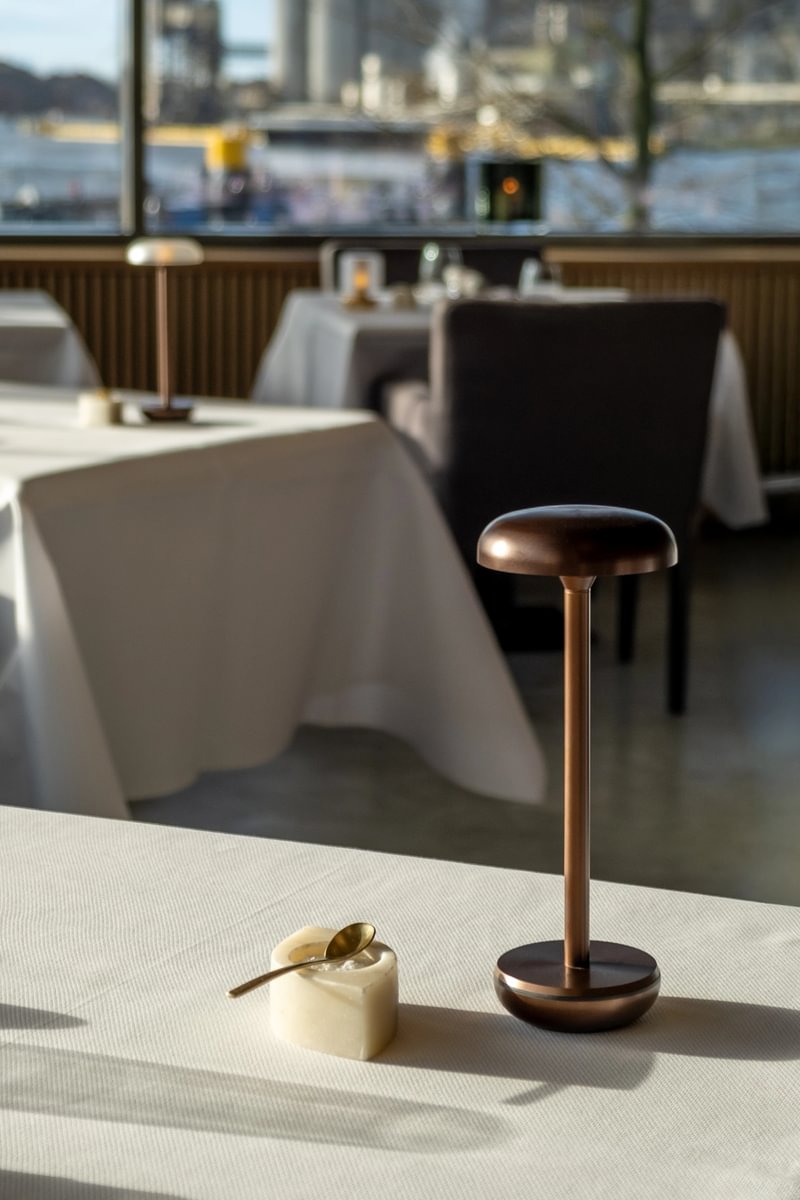 Humble Air Cordless Table Lamp by Humble, Bronze (image 18)