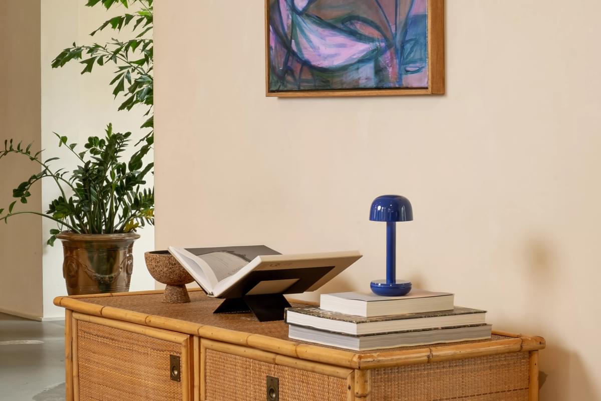Humble Two Cordless Table Lamp by Humble, Cobalt Blue (image 23)