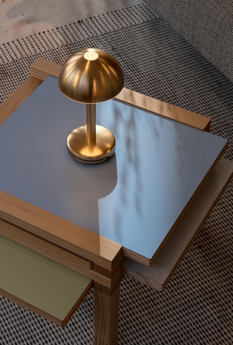 Humble Bug Cordless Smart Table Lamp by Humble, Gold (image 34)