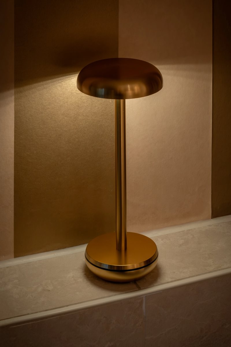 Humble Air Cordless Table Lamp by Humble, Gold (image 24)
